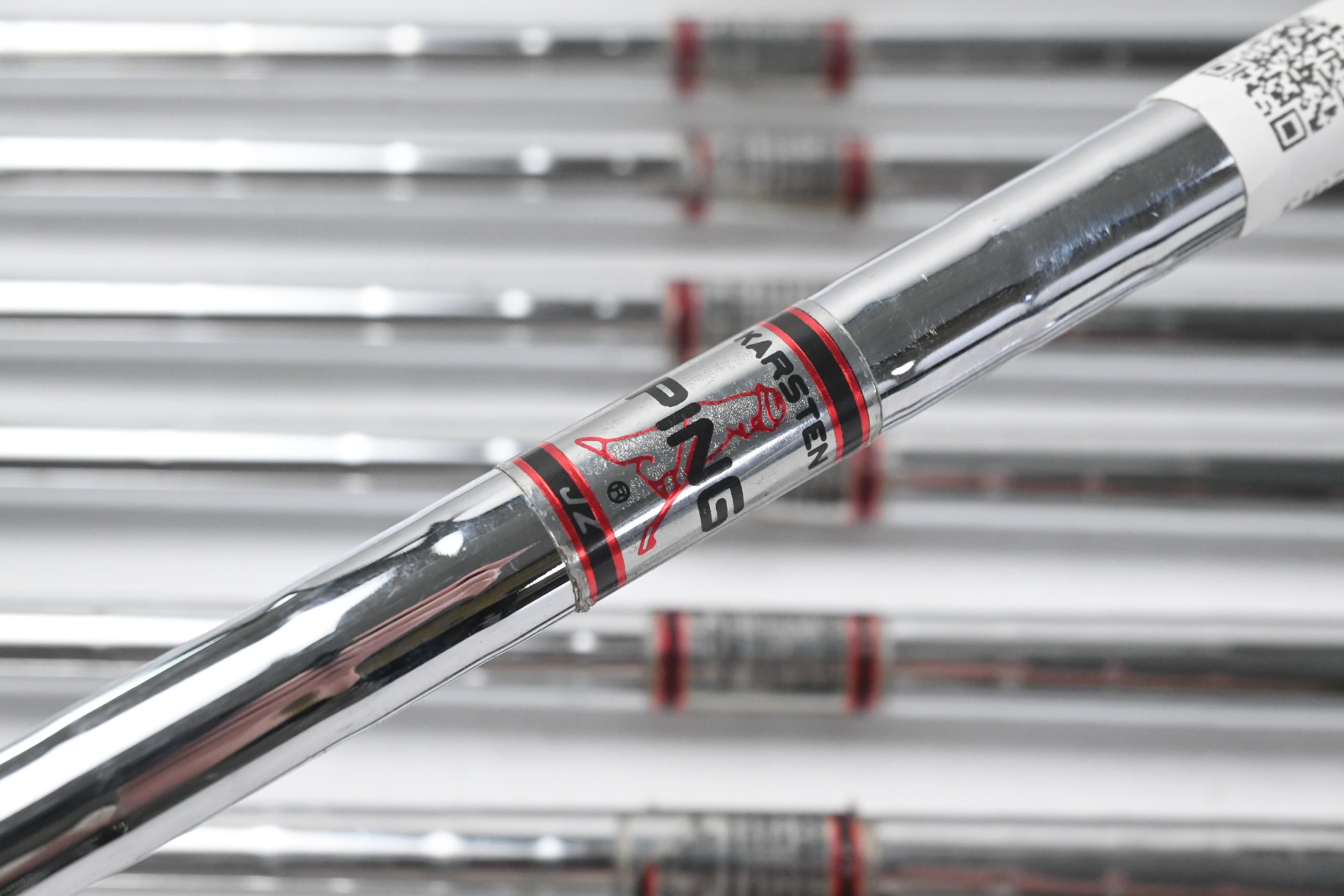 Ping Zing Irons / 3-PW+SW / Maroon / Stiff Flex Karsten JZ Shafts