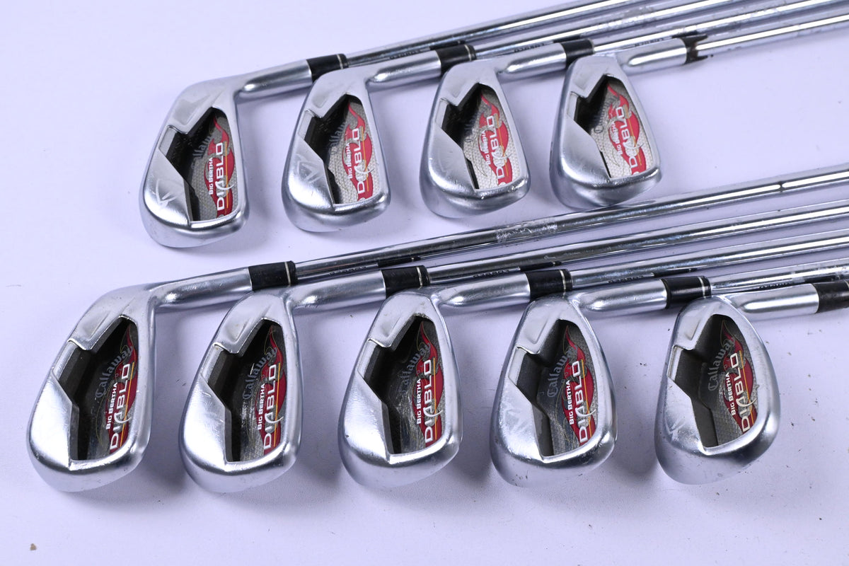 Callaway Diablo Forged Irons / 3-PW+SW / Uniflex N.S.PRO 1100 GH Shafts