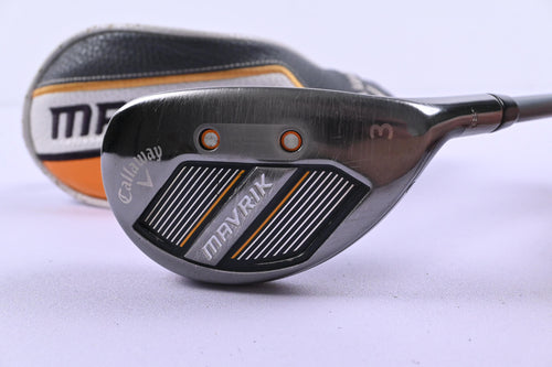 Callaway Mavrik #3 Hybrid / 18 Degree / Stiff Flex Project X Catalyst 75 Shaft