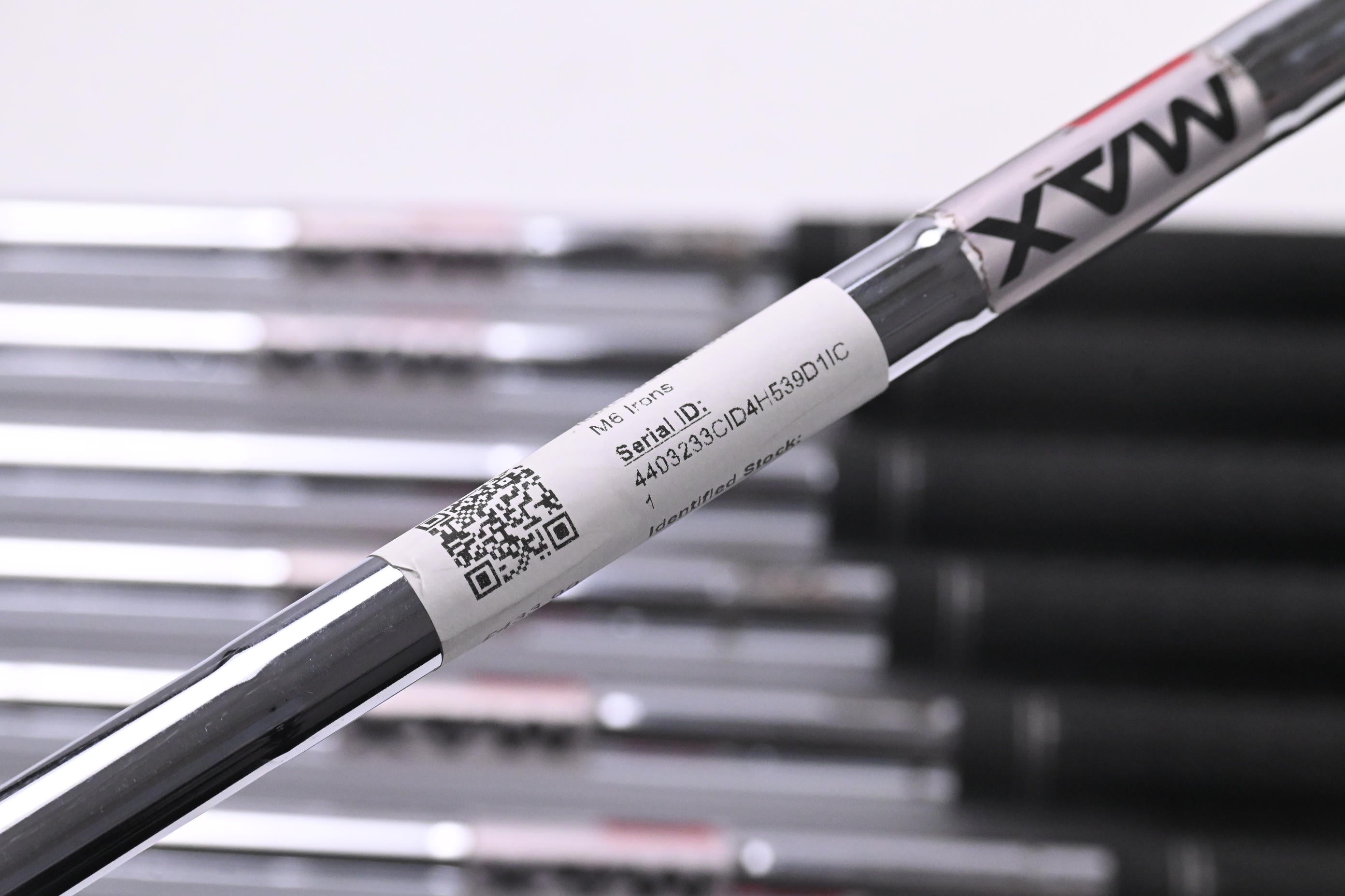 Taylormade M6 Irons / 5-PW+GW+SW / Regular Flex KBS MAX 85 Shafts
