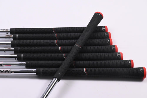 Taylormade M6 Irons / 5-PW+GW+SW / Regular Flex KBS MAX 85 Shafts