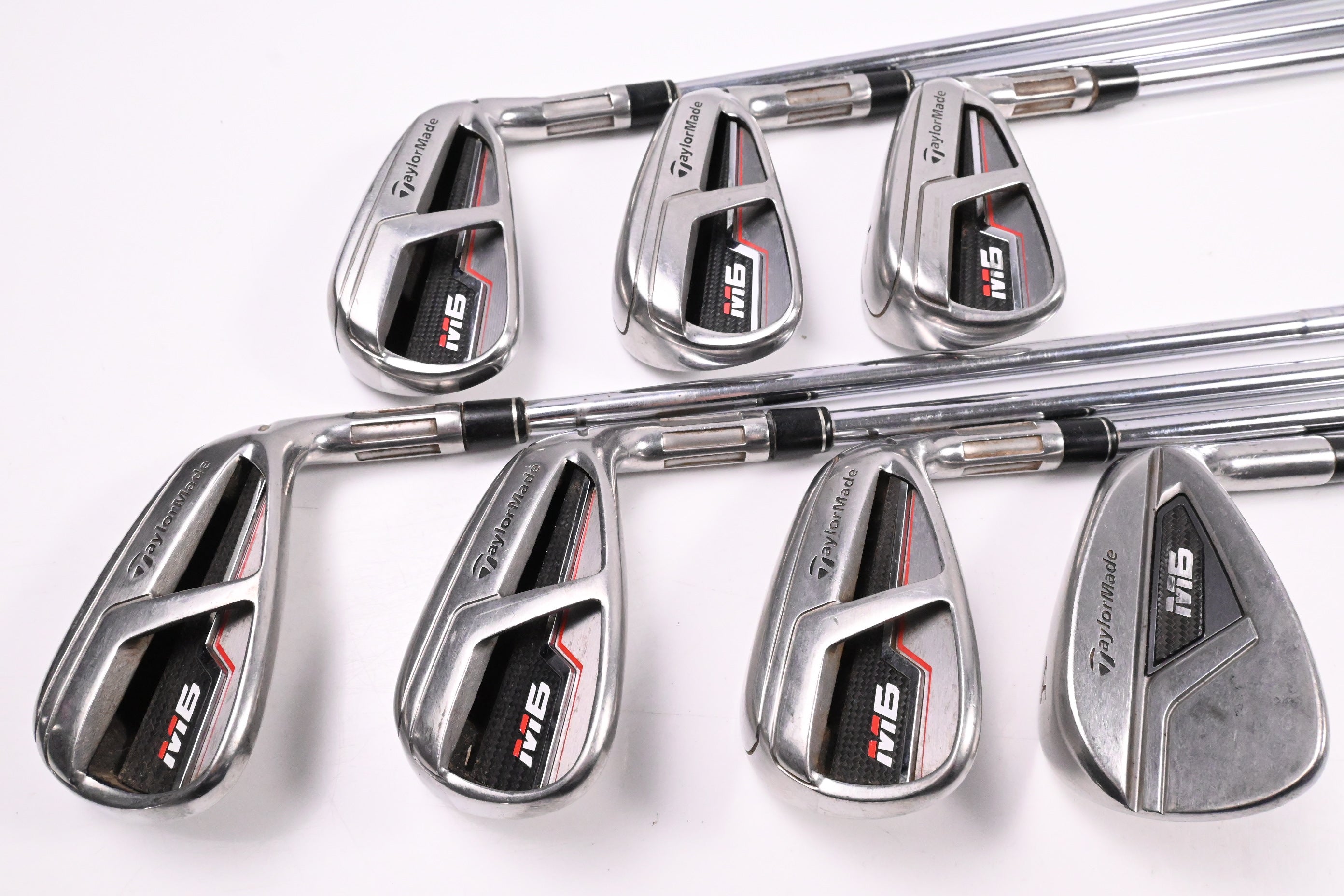 Taylormade M6 Irons / 5-PW+AW / Regular Flex KBS MAX 85 Shafts