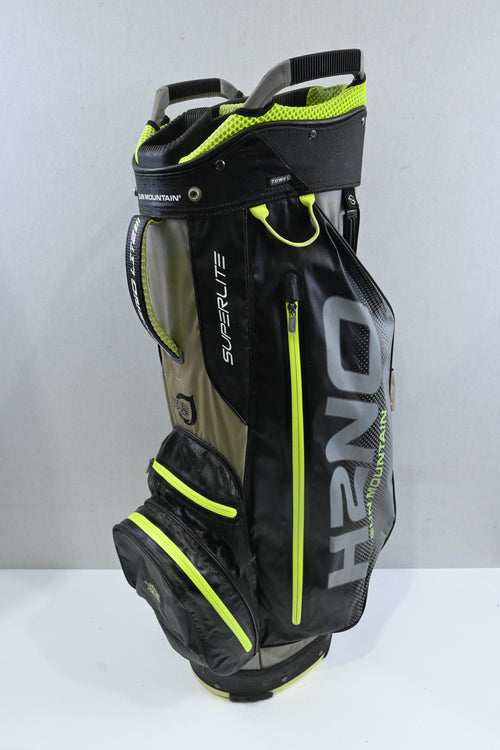 Sun Mountain Superlite Cart Bag / 14-Way / Black, Green