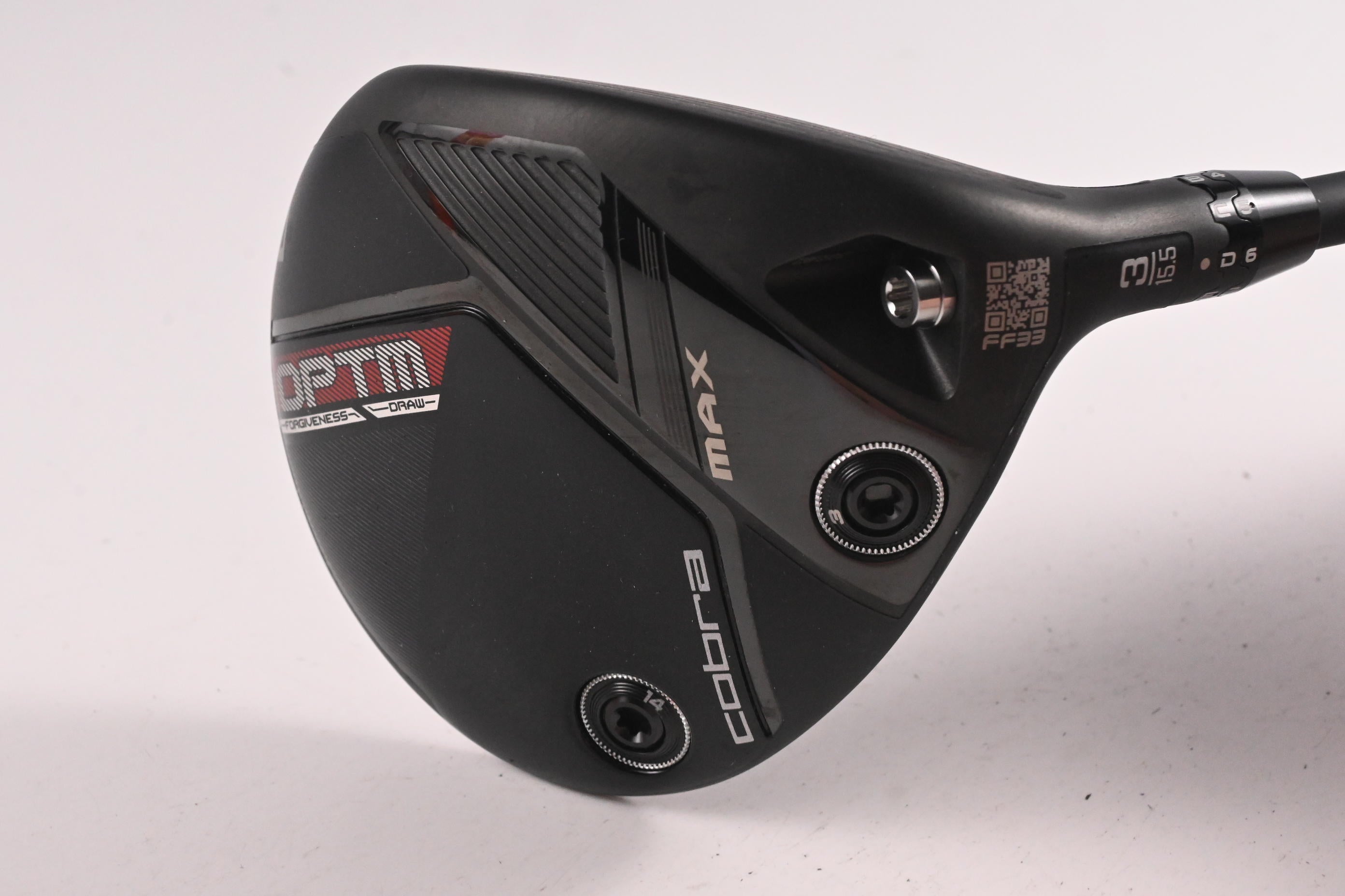 Cobra OPTM MAX #3 Wood / 16.5 Degree / Regular Flex Kai`li Red 50 Shaft