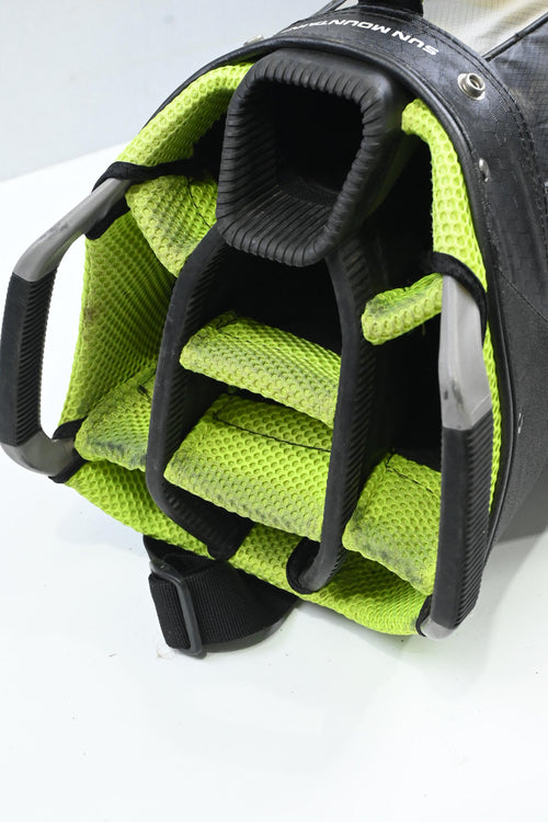 Sun Mountain Superlite Cart Bag / 14-Way / Black, Green