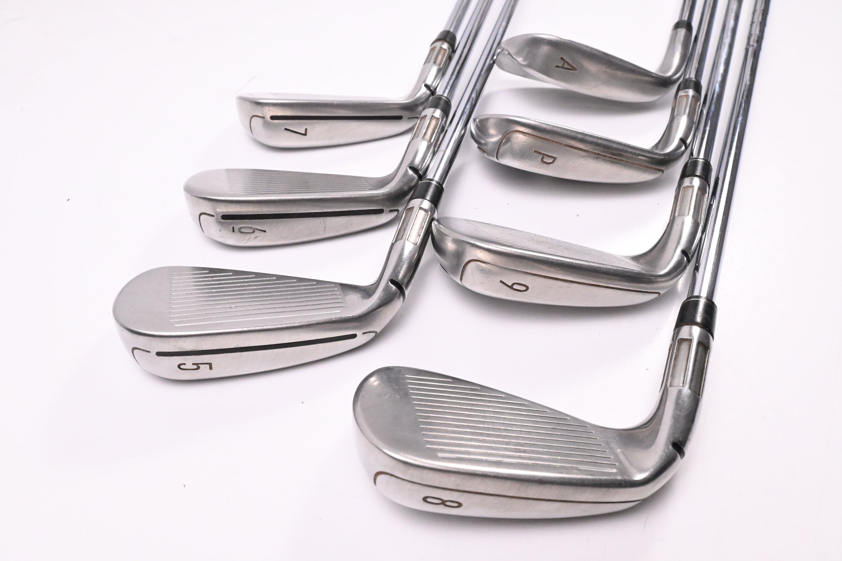 Taylormade M6 Irons / 5-PW+AW / Regular Flex KBS MAX 85 Shafts