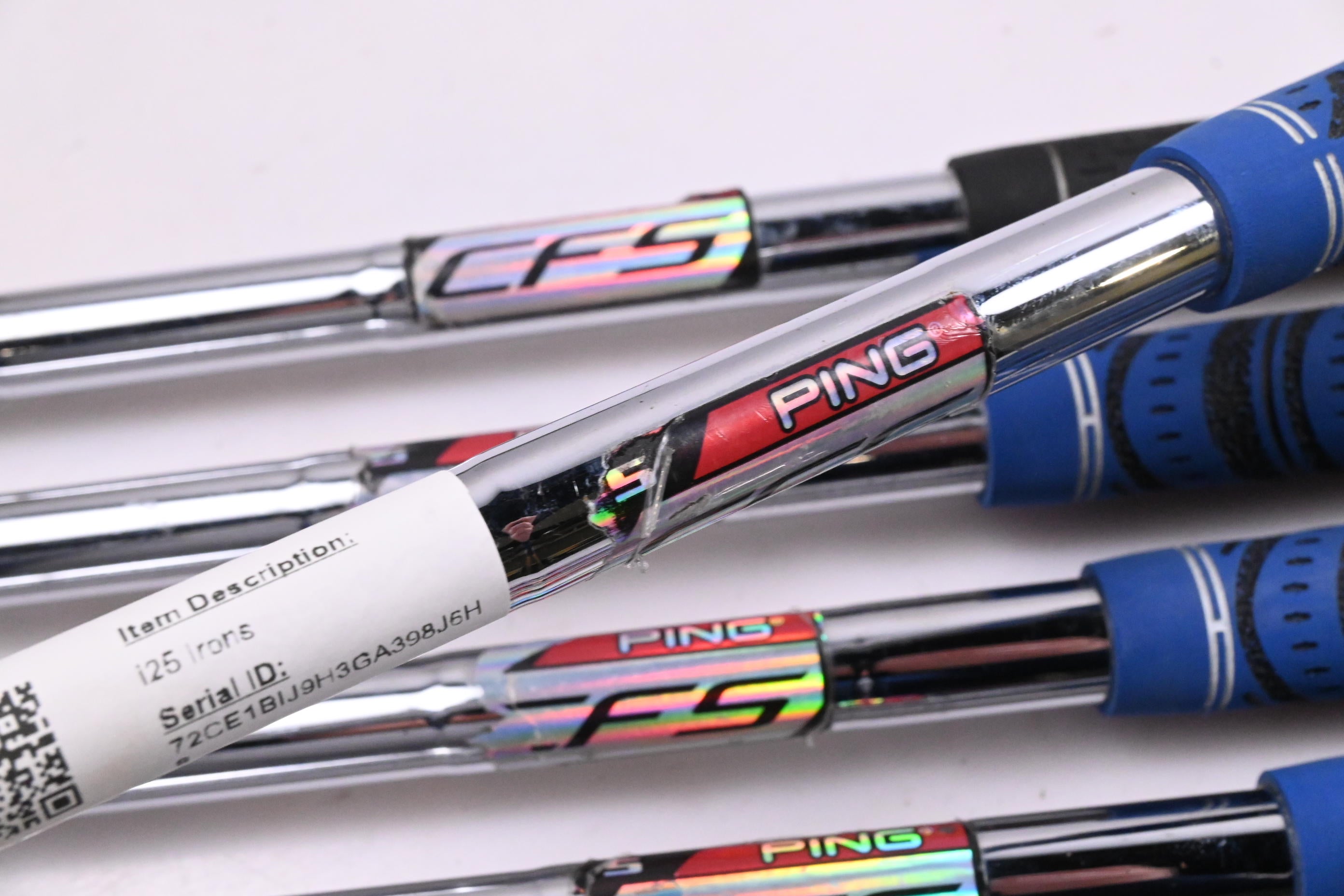 Ping i25 Irons / 4-PW+GW / Black Dot / Stiff Flex Ping CFS Shafts