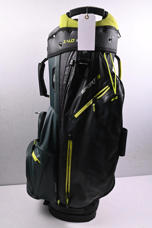 Big Max 14 Dry Design Series Sport 3 Cart Bag / 15-Way Divider / Green & Black