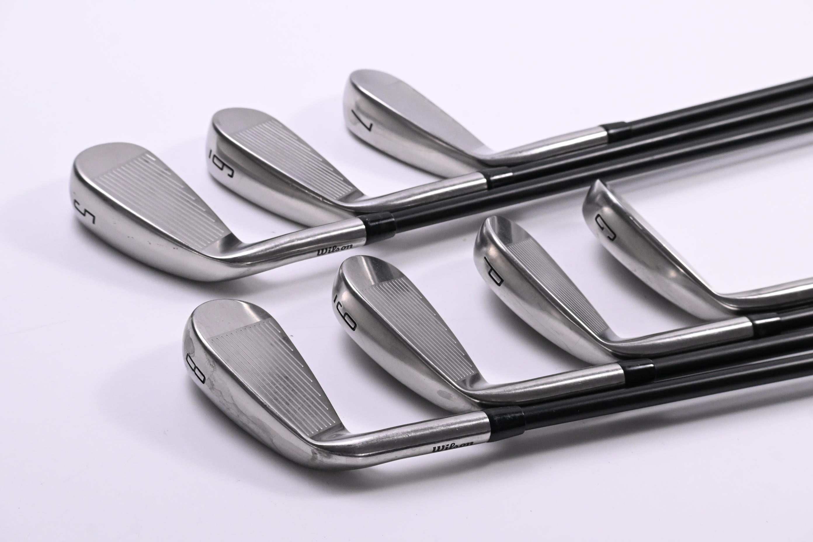 Wilson DYNAPWR 2025 Irons / 5-PW+GW / Regular Flex KBS Max Graphite Iron 65