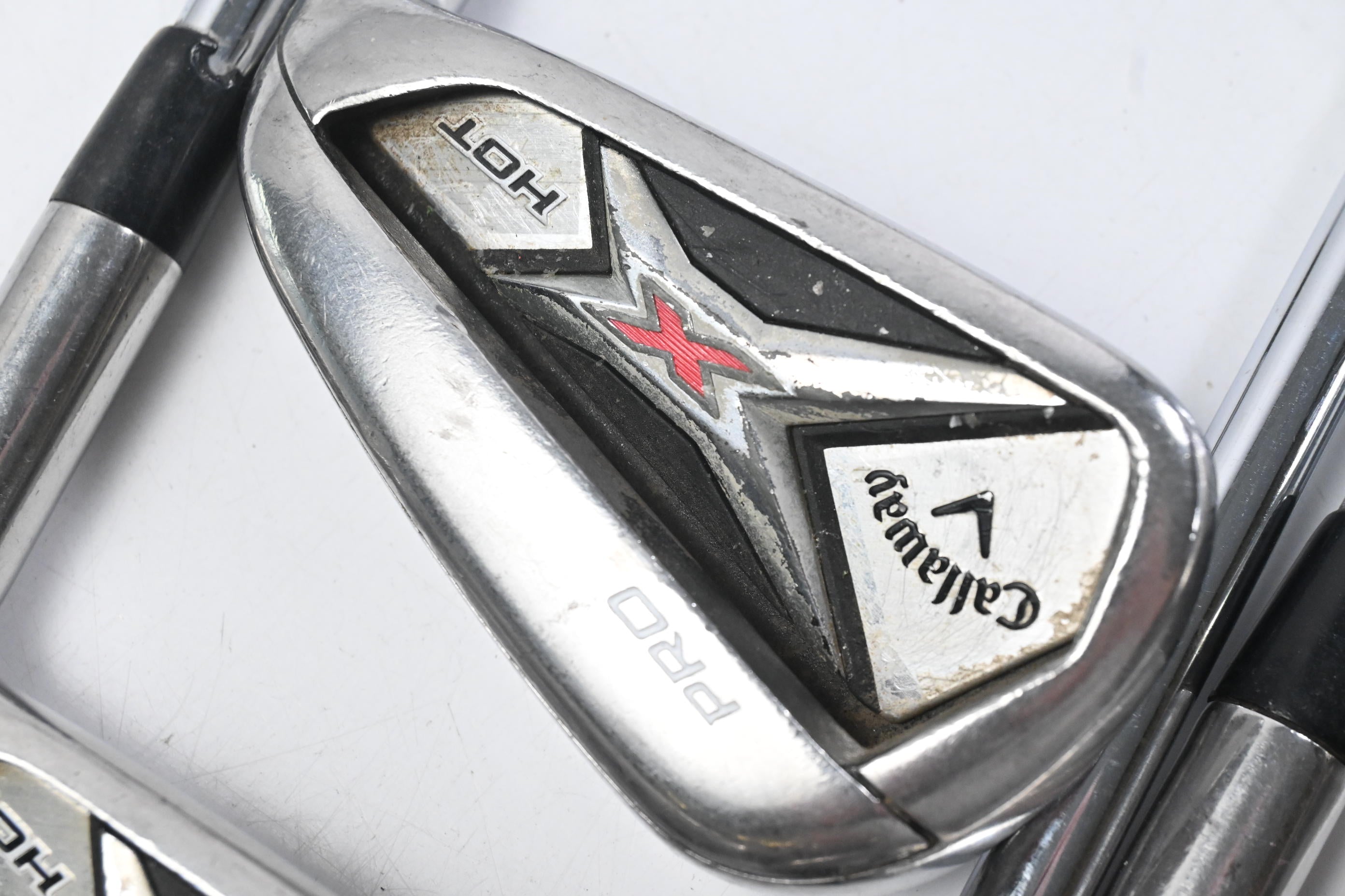 Callaway X Hot Pro Irons / 6-PW / Regular Flex Project X Flighted 95 Shafts