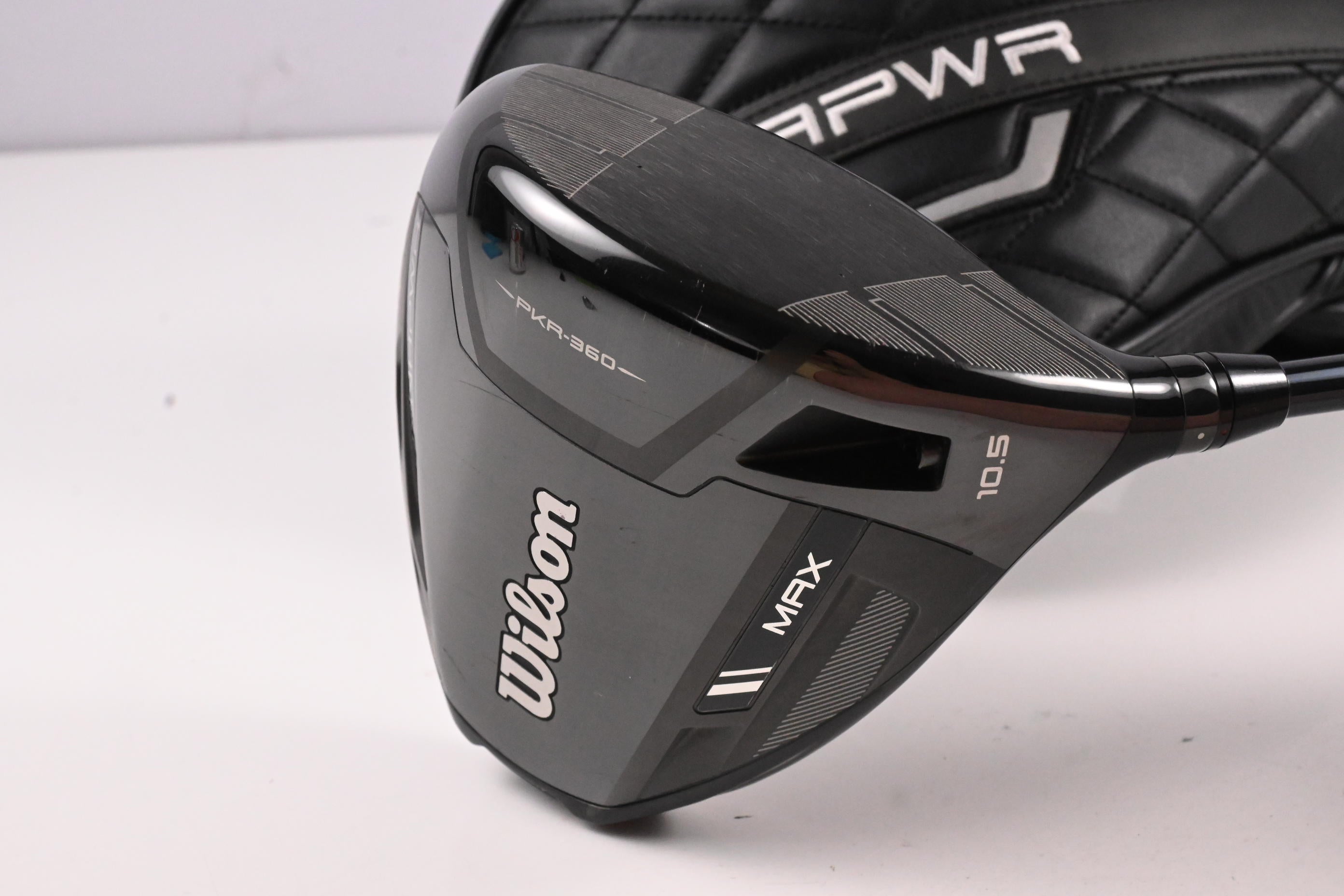 Wilson DYNAPWR 2025 Max Driver / 10.5 Degree / Stiff Flex LIN-Q M40x Red 5 Shaft