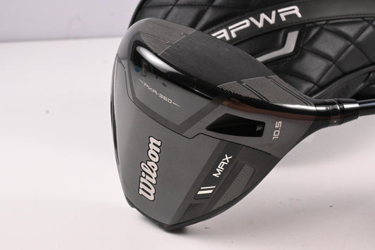 Wilson DYNAPWR 2025 Max Driver / 10.5 Degree / Stiff Flex LIN-Q M40x Red 5 Shaft