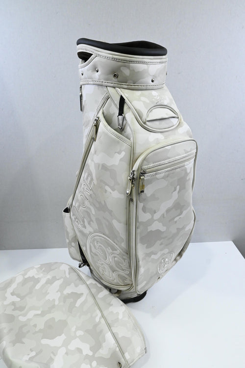 G/FORE x Vessel Snow Camo Midsize Tour Bag / 6-Way / White