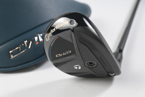 TaylorMade Qi4D #3 Hybrid / 19 Degree / Stiff Flex REAX by KBS 75 Shaft