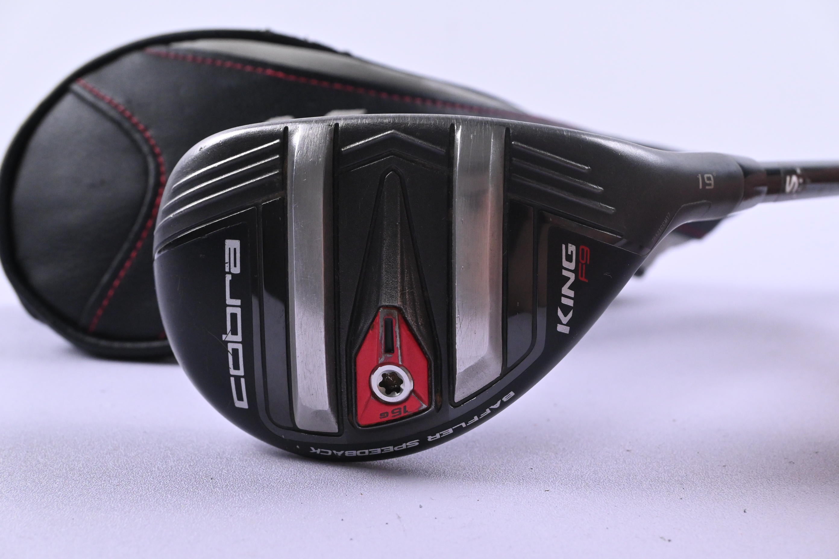 Cobra King F9 #3 Hybrid / 19 Degree / Stiff Flex Fujikura Atmos Black 7 Shaft