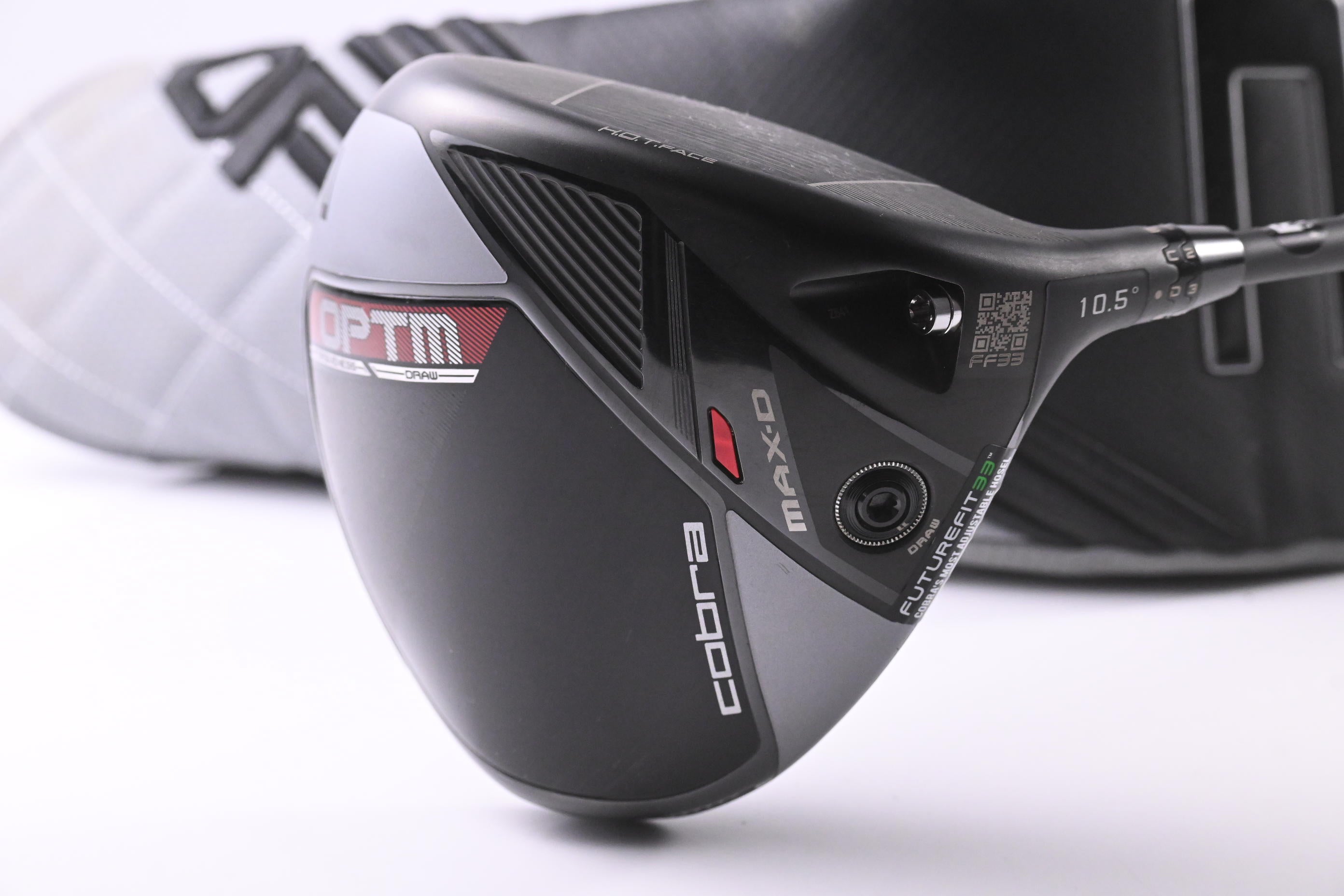 Cobra OPTM MAX-D Driver / 10.5 Degree / Regular Flex Kai'li Red Darkwaves 50