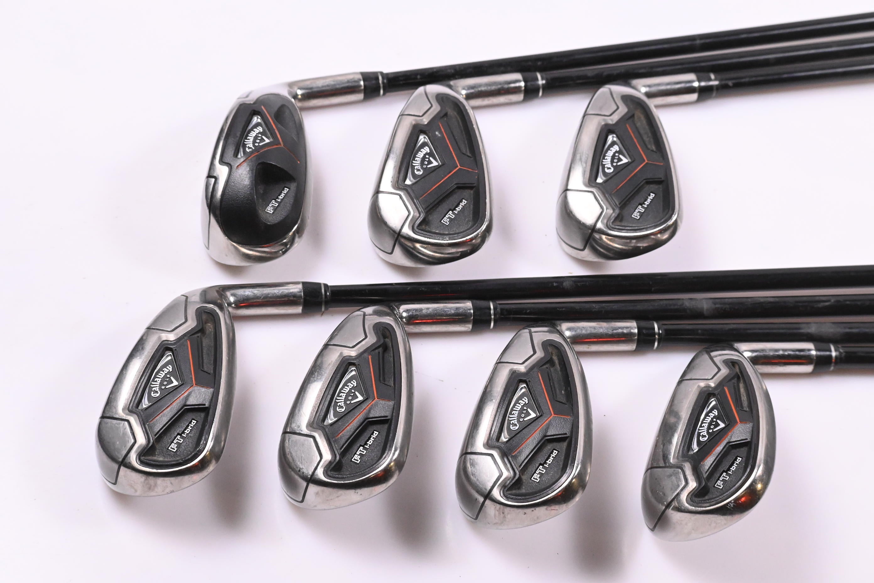 Callaway FT i-Brid Irons / 5-PW+SW / Regular Flex Callaway 75 Shafts