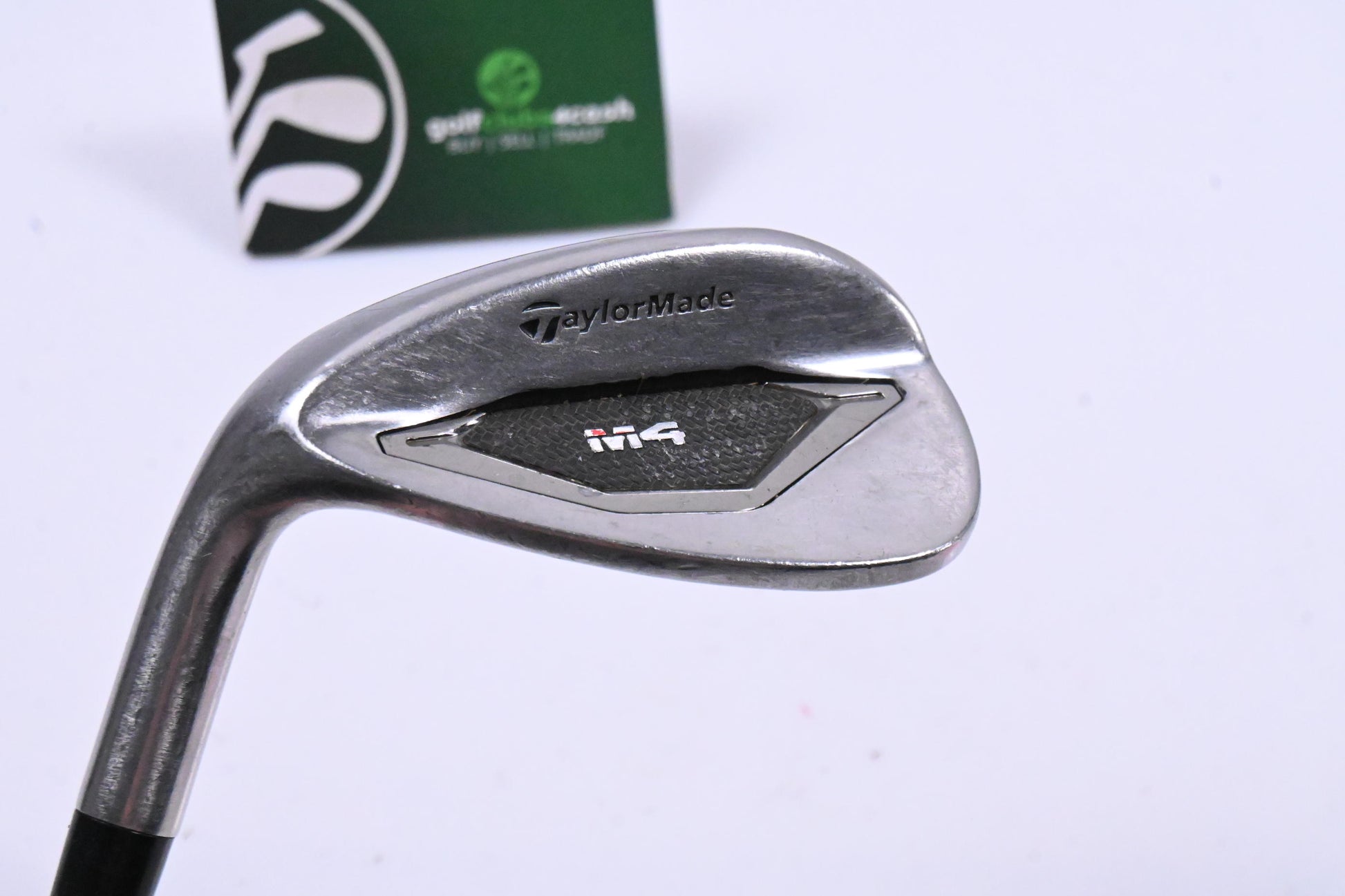 Left Hand Taylormade M4 Sand Wedge / 54 Degree / Regular Flex KBS MAX 85 Shaft