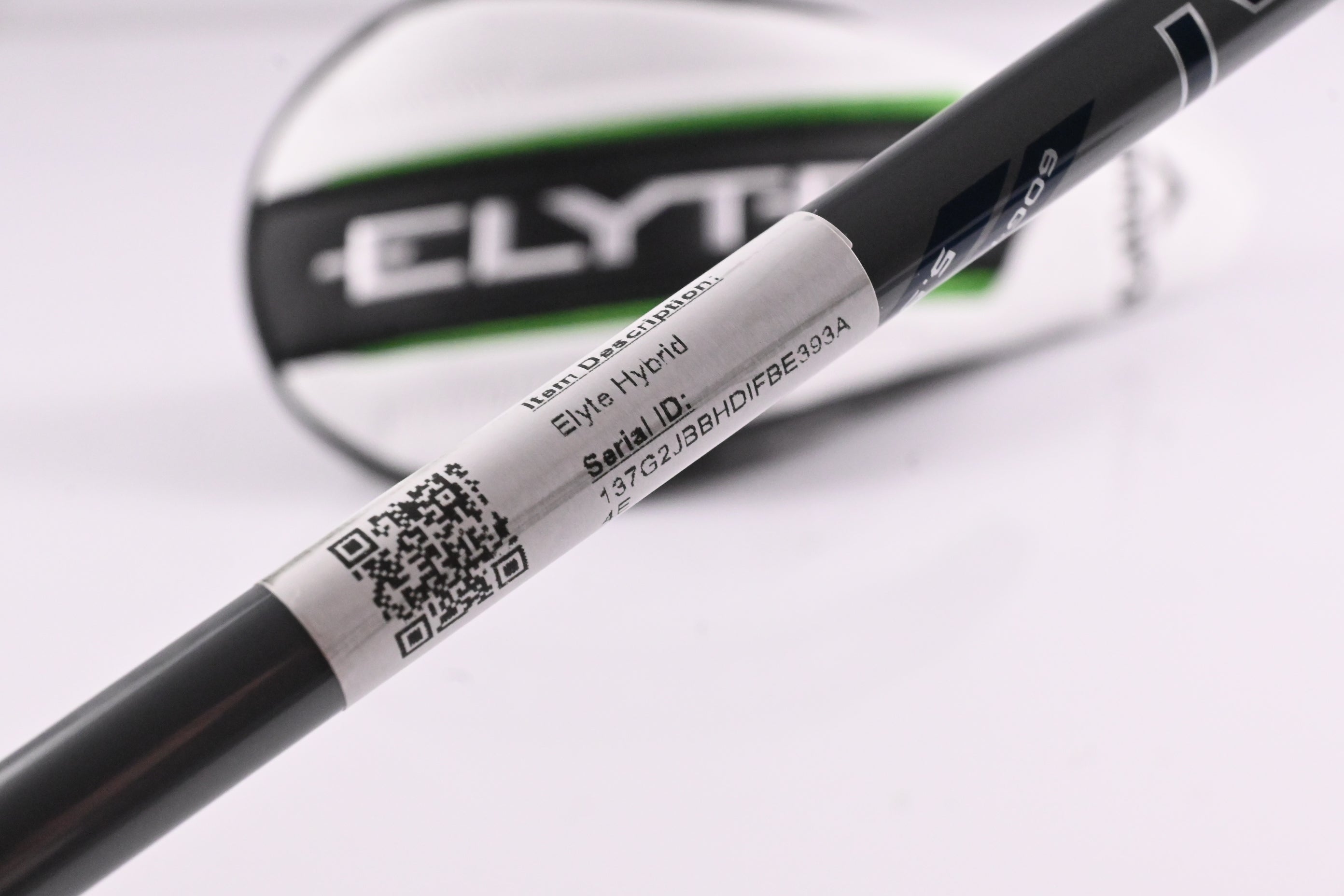 Callaway Elyte #4 Hybrid / 22 Degree / Regular Flex Denali Charcoal 60 Shaft