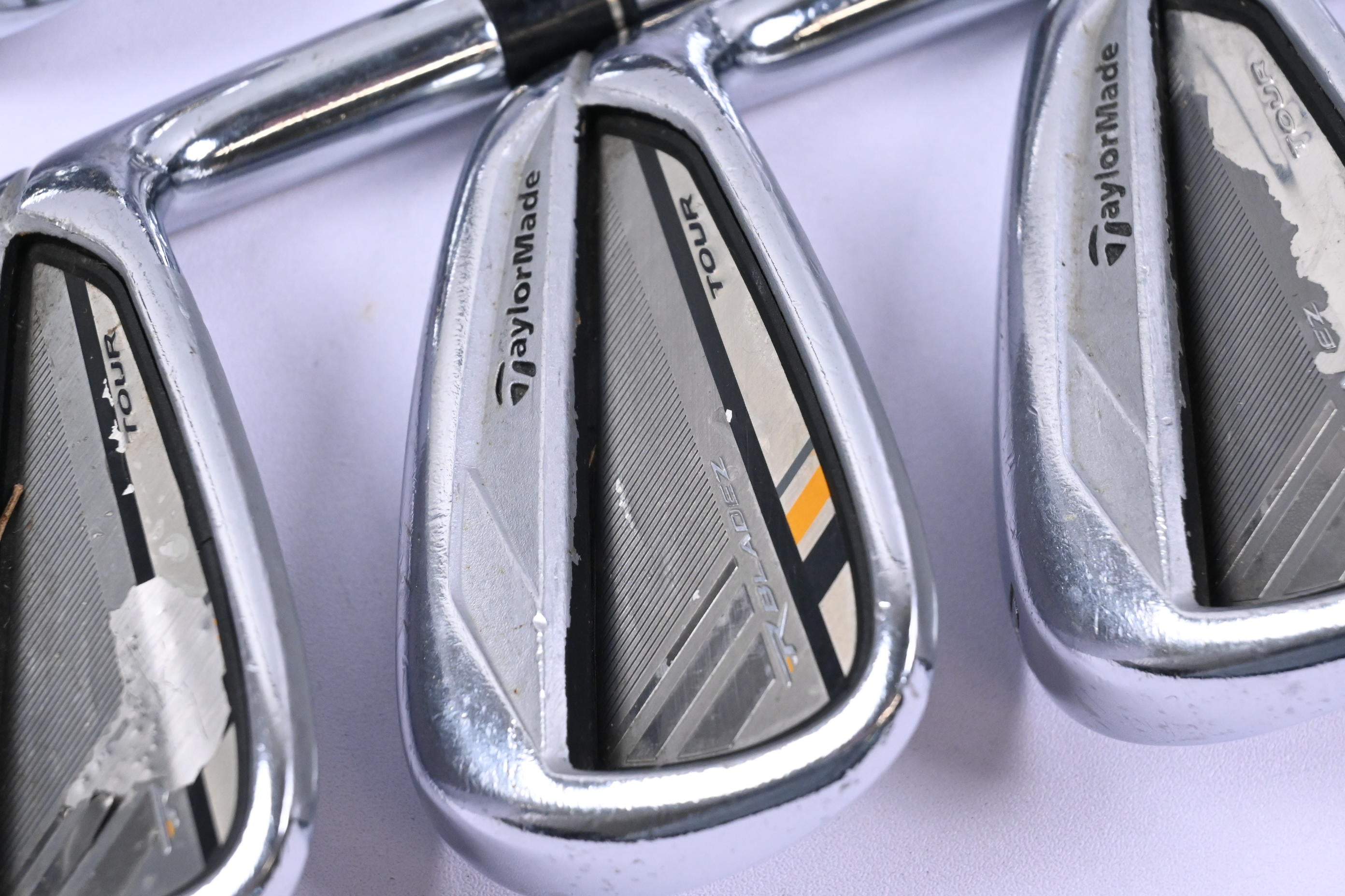 Taylormade Rocketbladez Tour Irons / 4-PW+AW / Stiff Flex KBS Tour