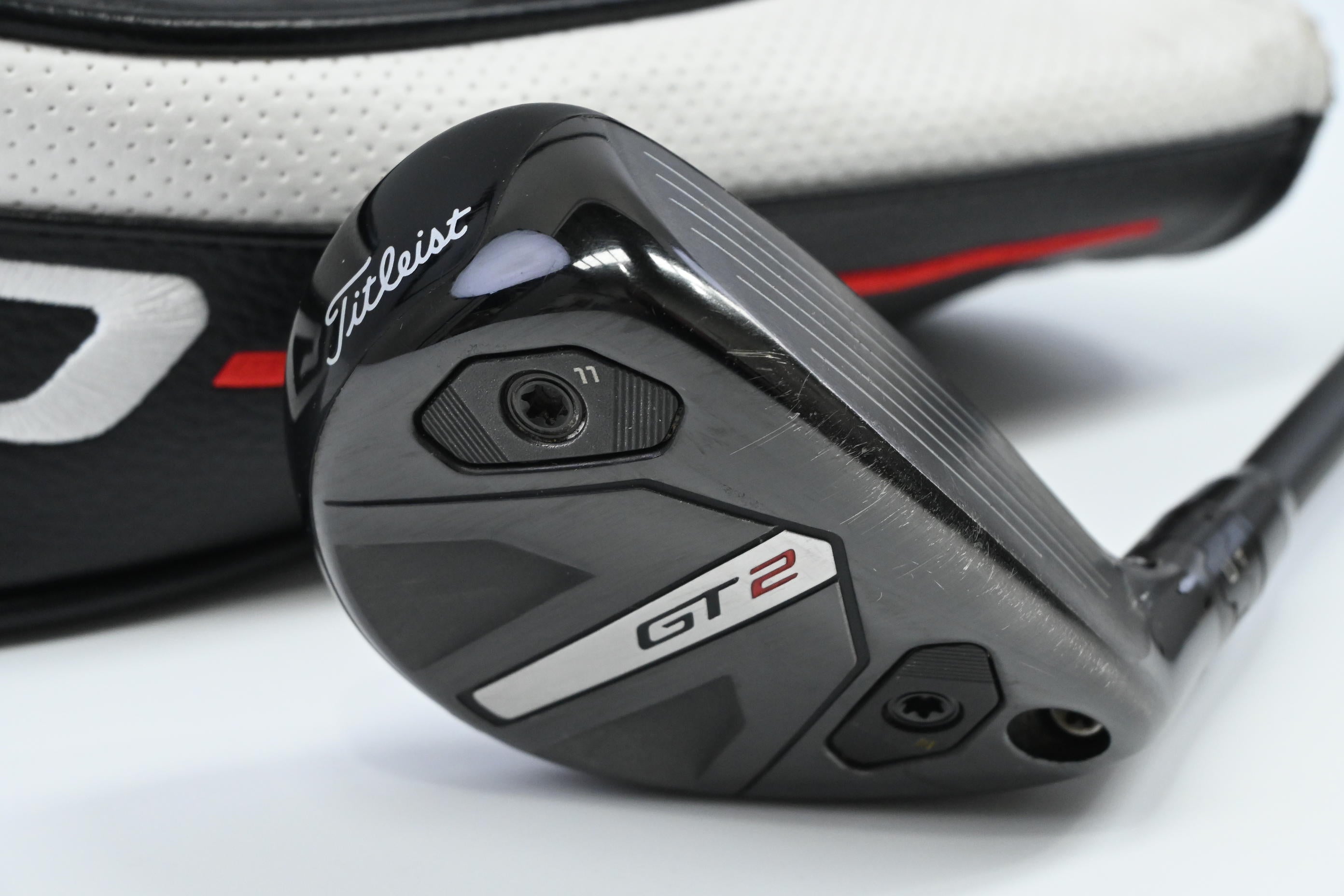 Titleist GT2 #3 Hybrid / 18 Degree / X-Flex HZRDUS Gen5 Black 80 Shaft