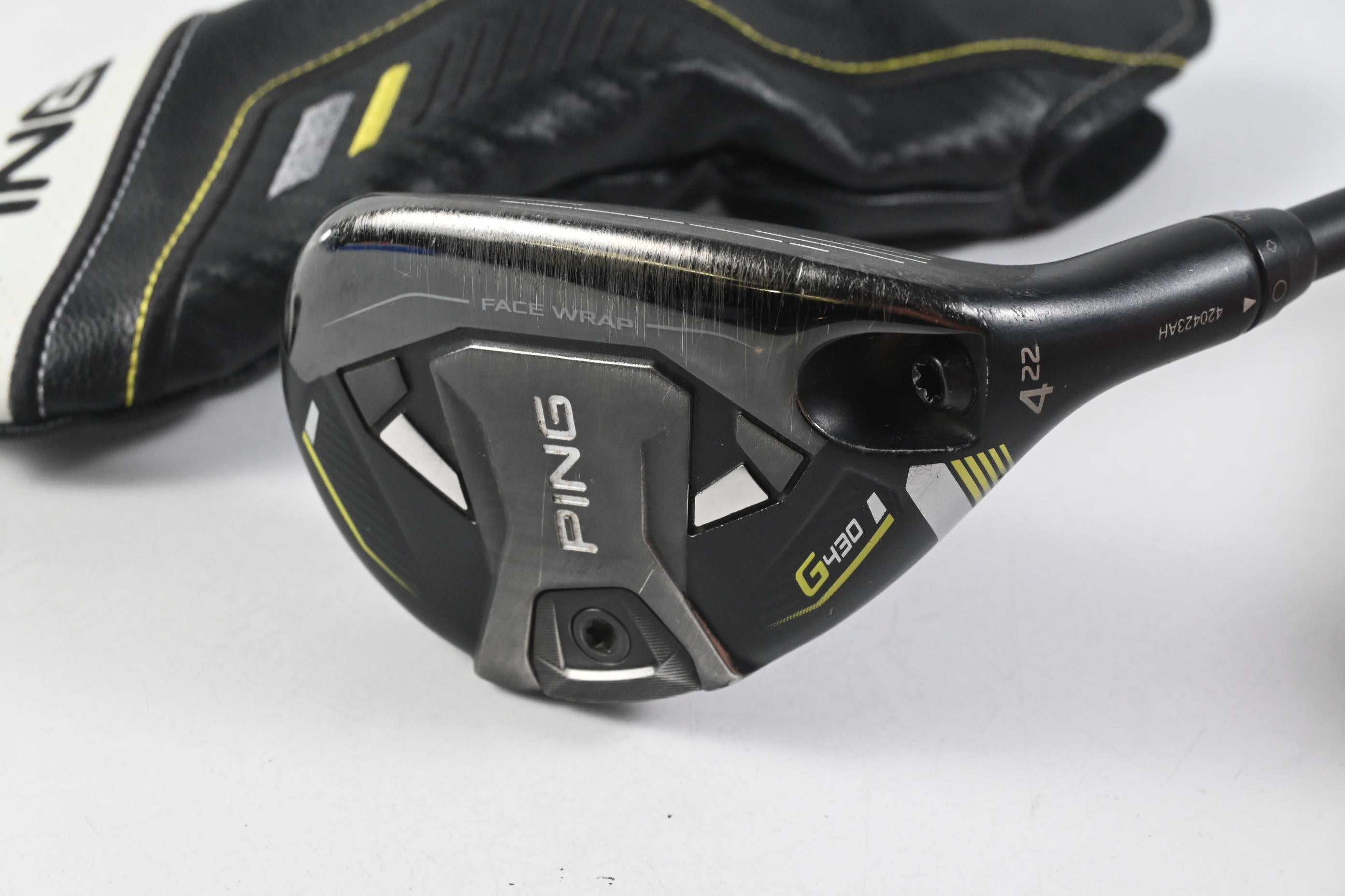 Ping G430 #4 Hybrid / 22 Degree / Regular Flex Ping Alta CB Black 70 Shaft