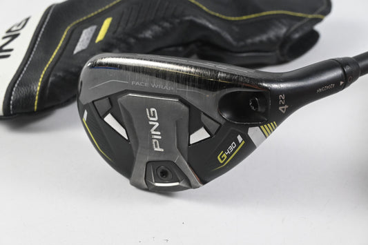 Ping G430 #4 Hybrid / 22 Degree / Regular Flex Ping Alta CB Black 70 Shaft