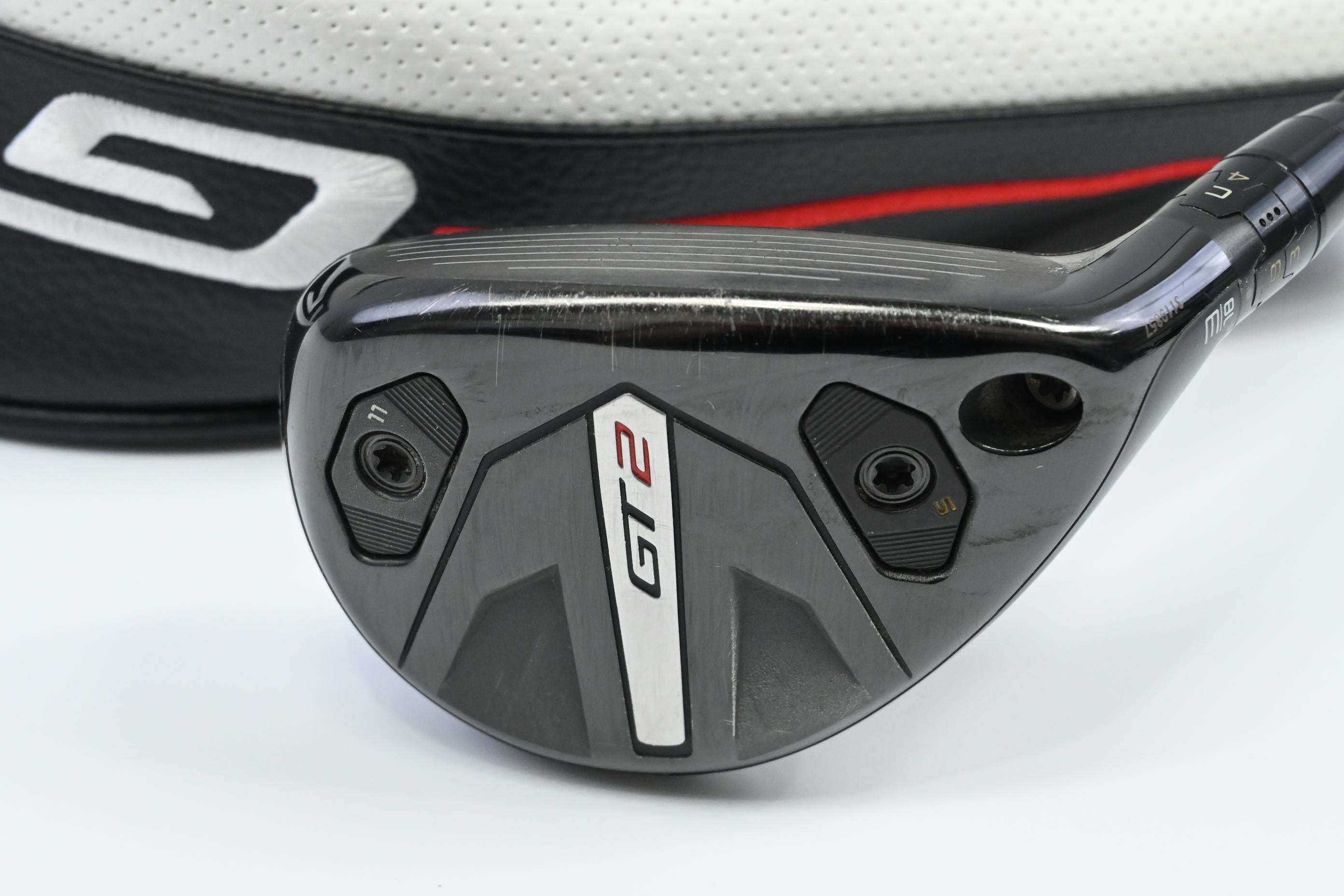 Titleist GT2 #3 Hybrid / 18 Degree / X-Flex HZRDUS Gen5 Black 80 Shaft