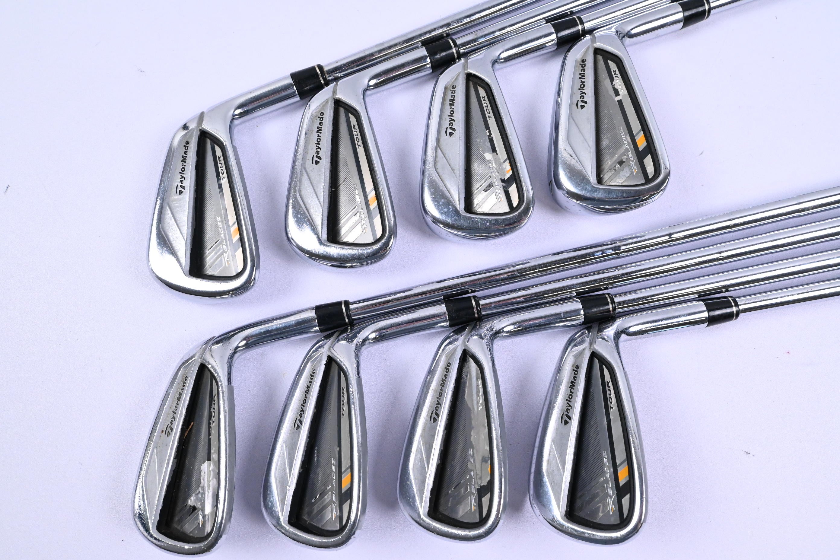 Taylormade Rocketbladez Tour Irons / 4-PW+AW / Stiff Flex KBS Tour