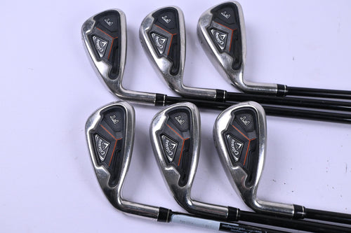 Left Hand Callaway FT Irons / 5-PW / Stiff Flex Callaway 75 Shafts