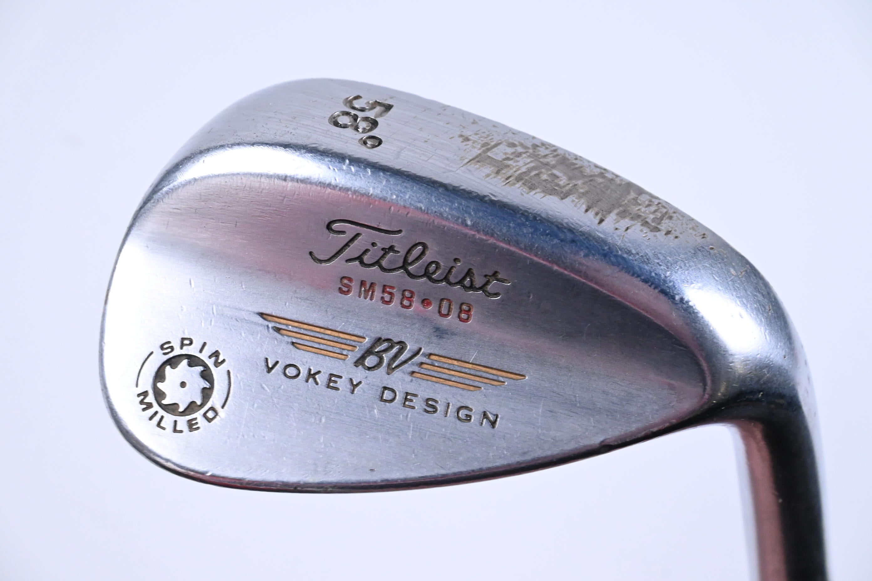 Titleist Vokey Spin Milled 2007 Lob Wedge / 58 Degree / Stiff Flex Dynamic Gold