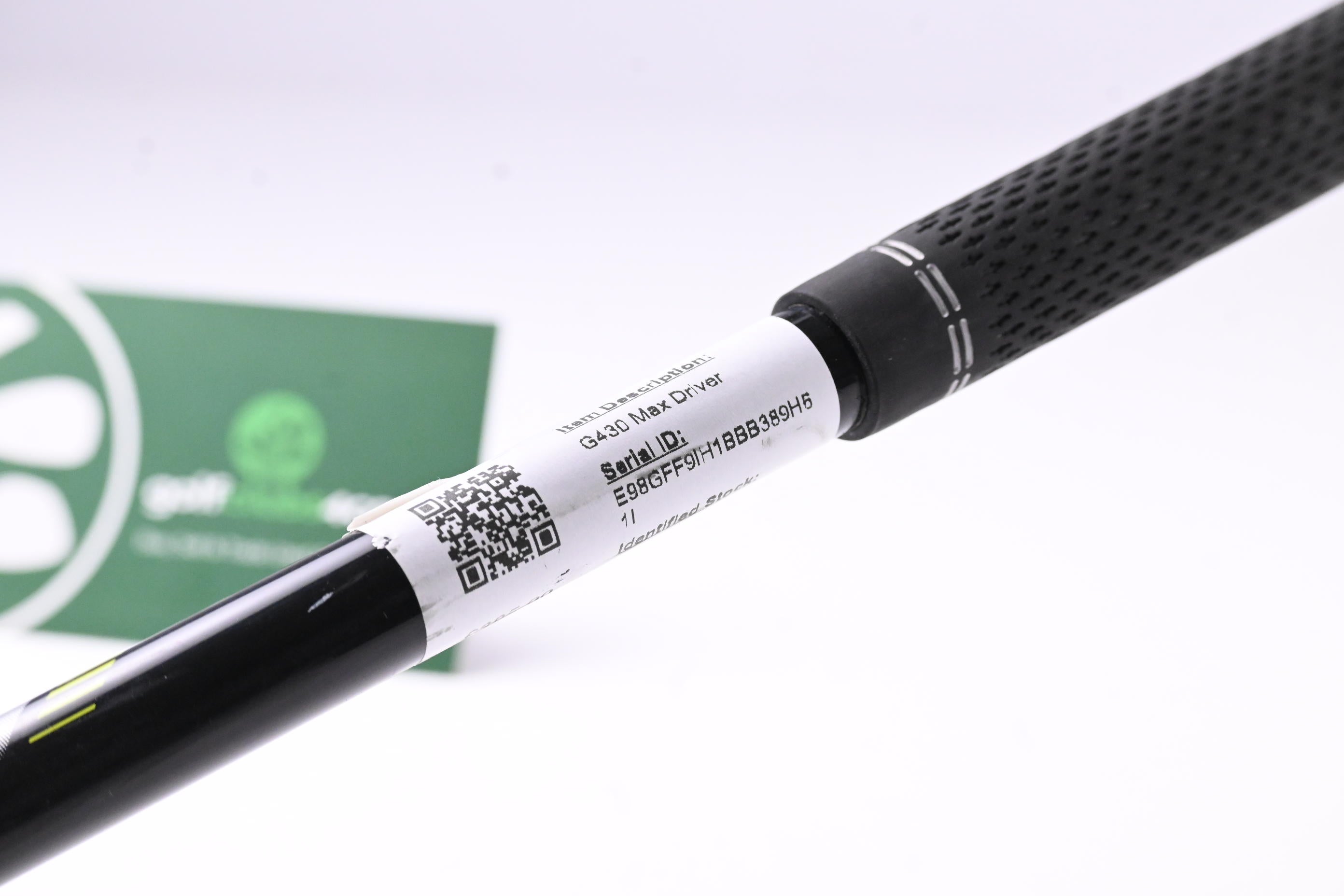 Ping G430 Max Driver / 10.5 Degree / Senior Flex Ping Alta CB Black 55