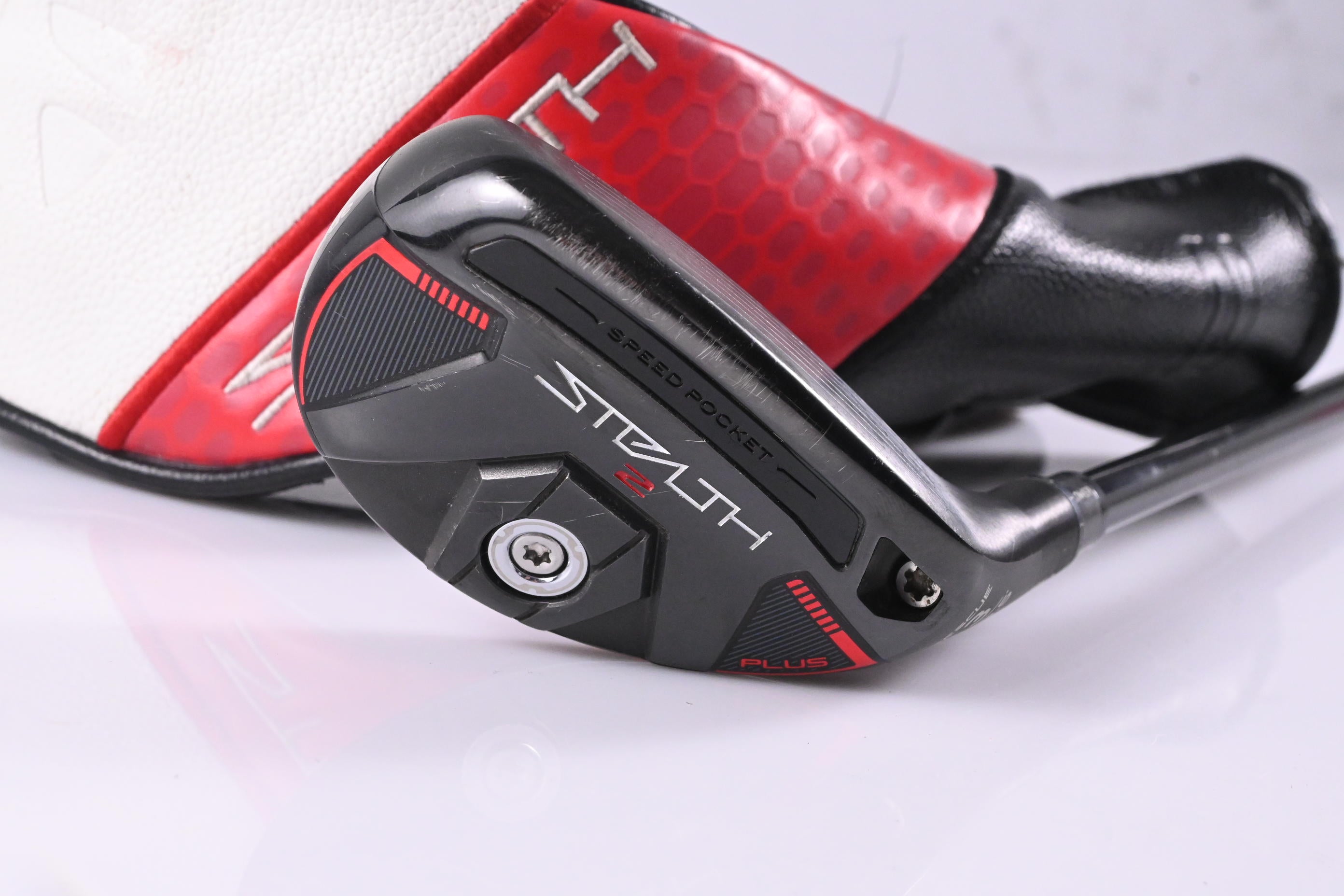 Taylormade Stealth 2 Plus #3 Hybrid / 19.5 Degree / Stiff Flex Kai'li Red 85 Shaft