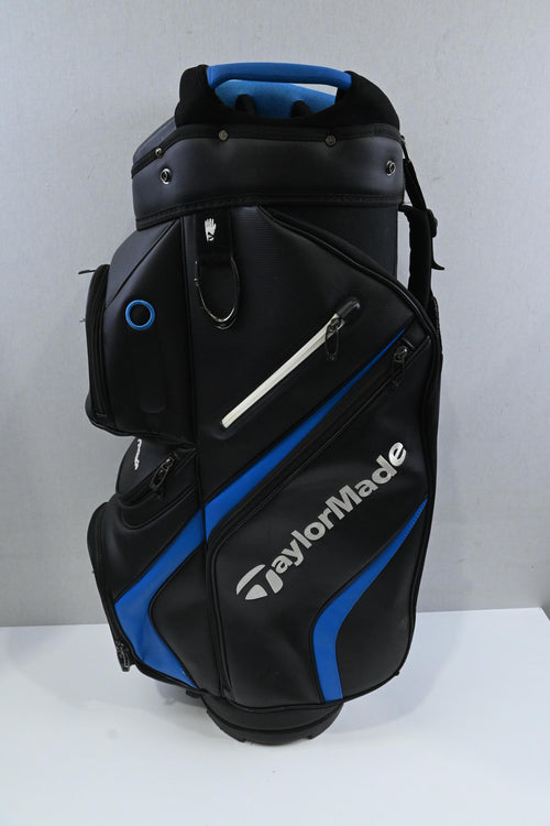 Taylormade Deluxe Cart Bag / 14-Way / Black, Blue