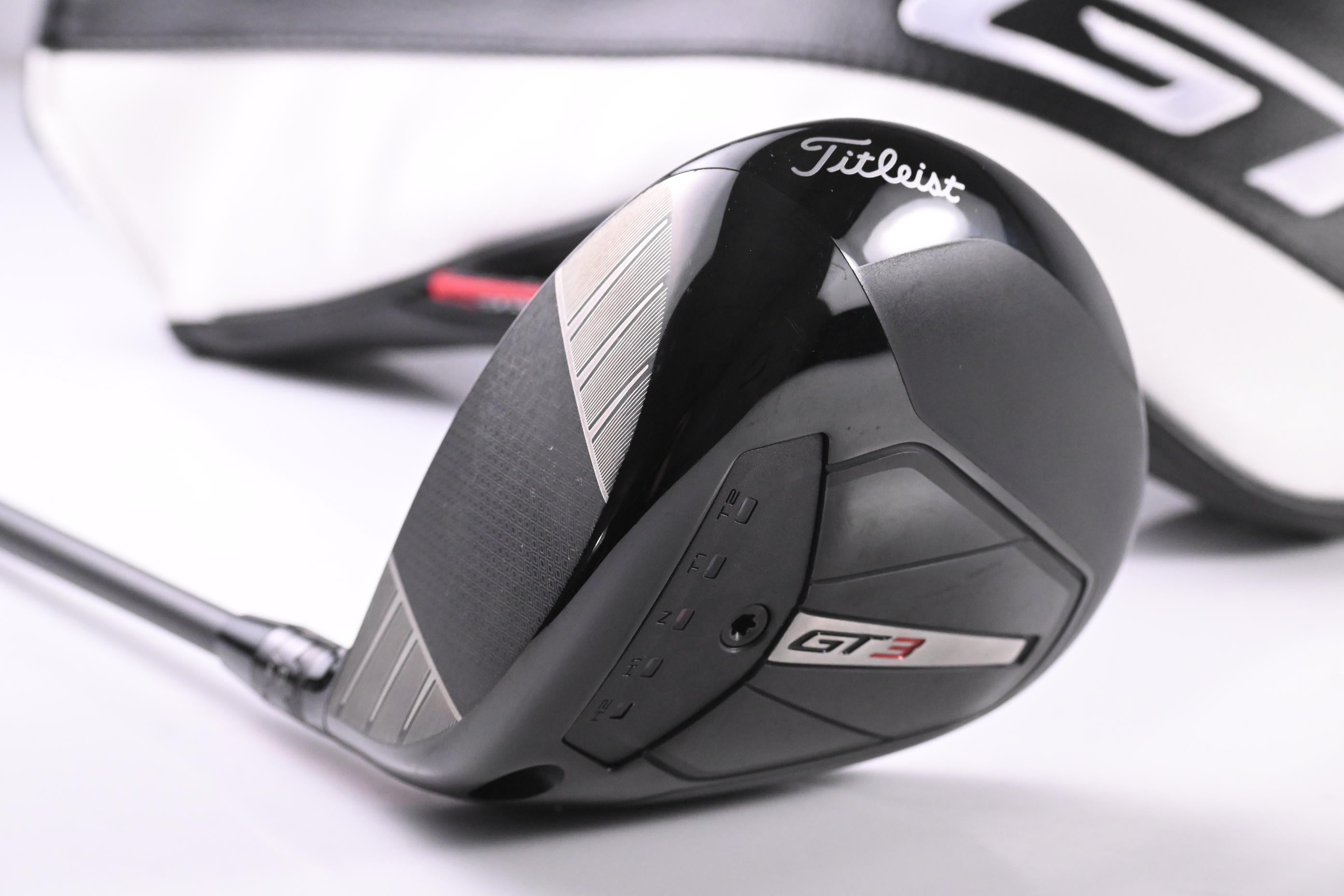 Left Hand Titleist GT3 Driver / 9 Degree / Stiff Flex HZRDUS Black 60 Shaft