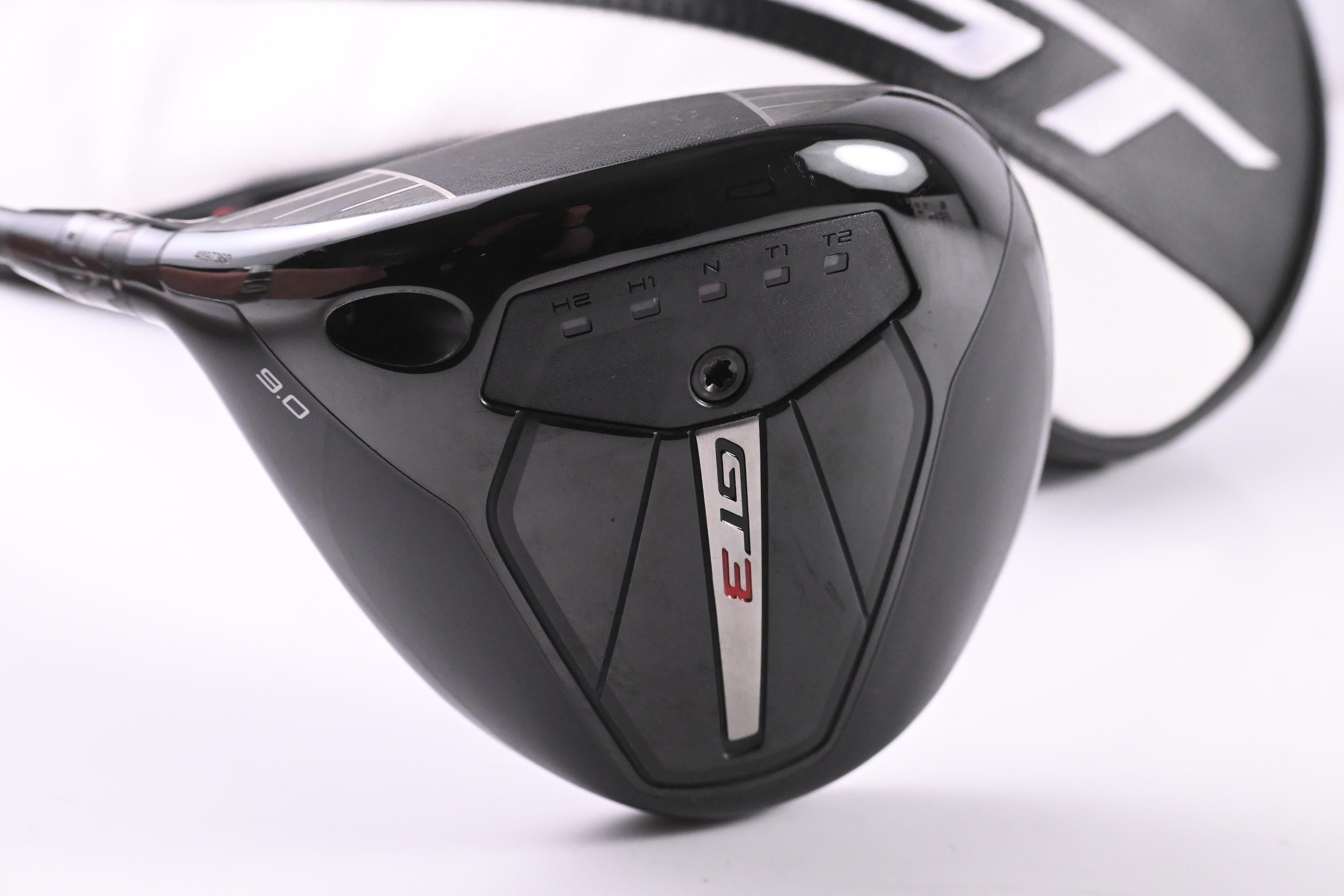 Left Hand Titleist GT3 Driver / 9 Degree / Stiff Flex HZRDUS Black 60 Shaft