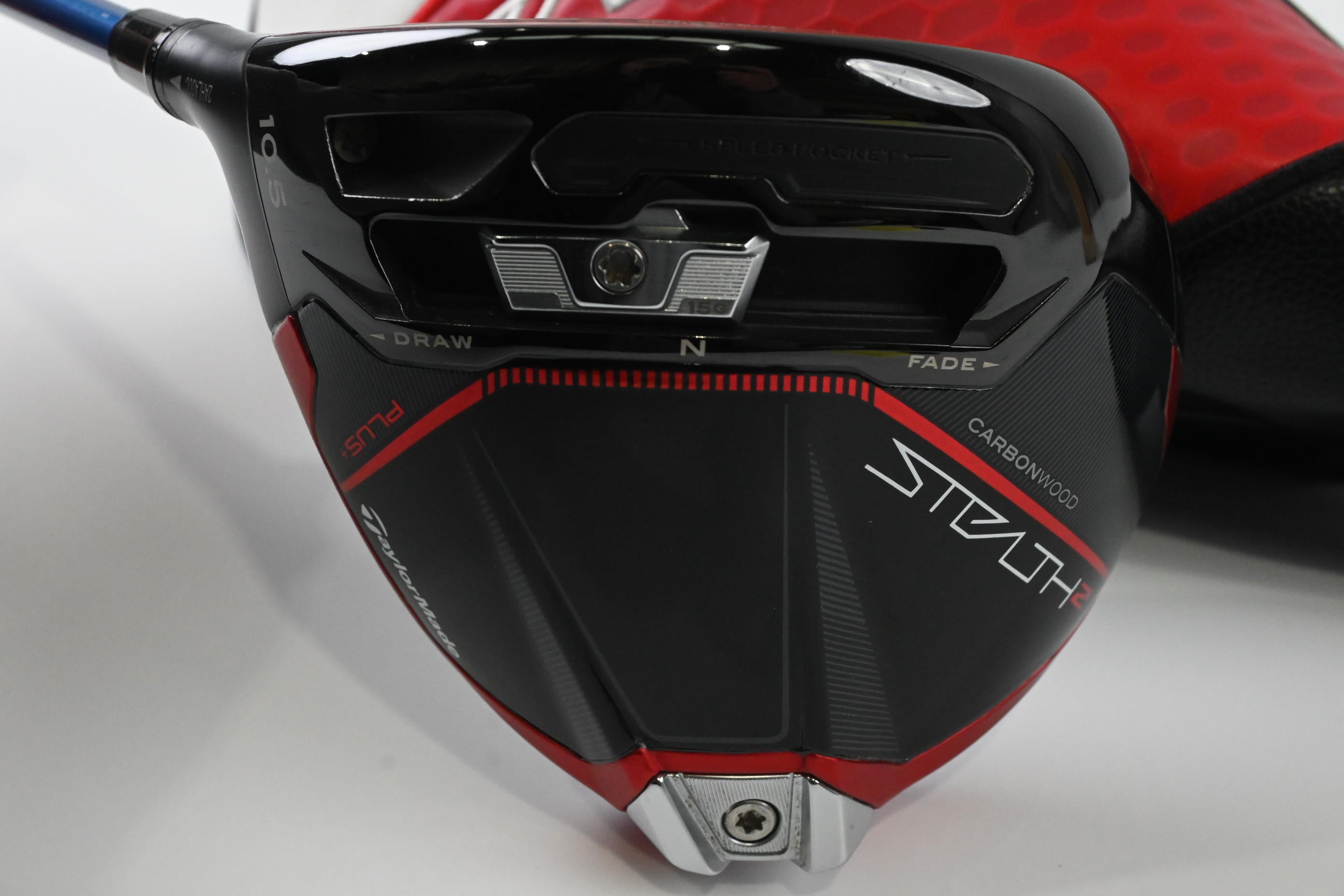Left Hand Taylormade Stealth 2 Plus Driver / 10.5 Degree / Stiff Flex Riptide CB