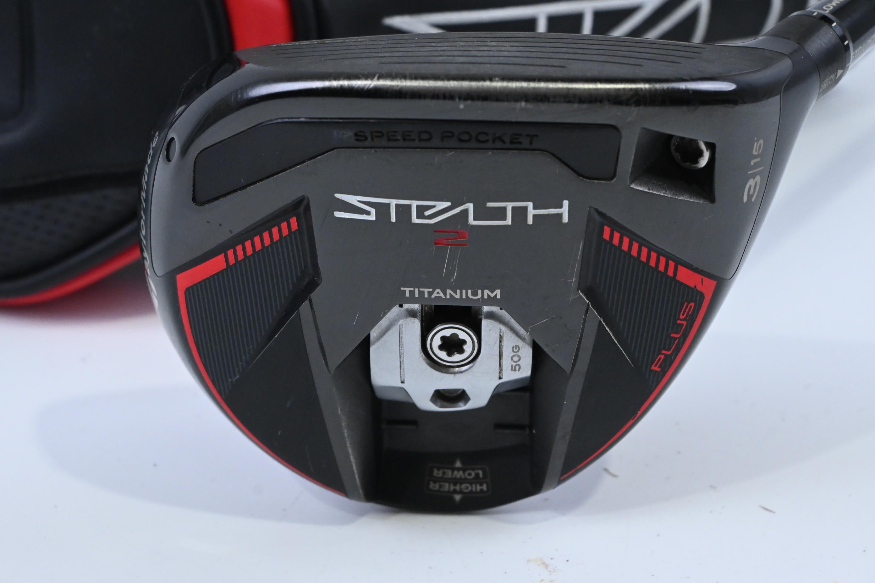 Taylormade Stealth 2 Plus #3 Wood / 15 Degree / Stiff Flex Kai'li Red 75 Shaft