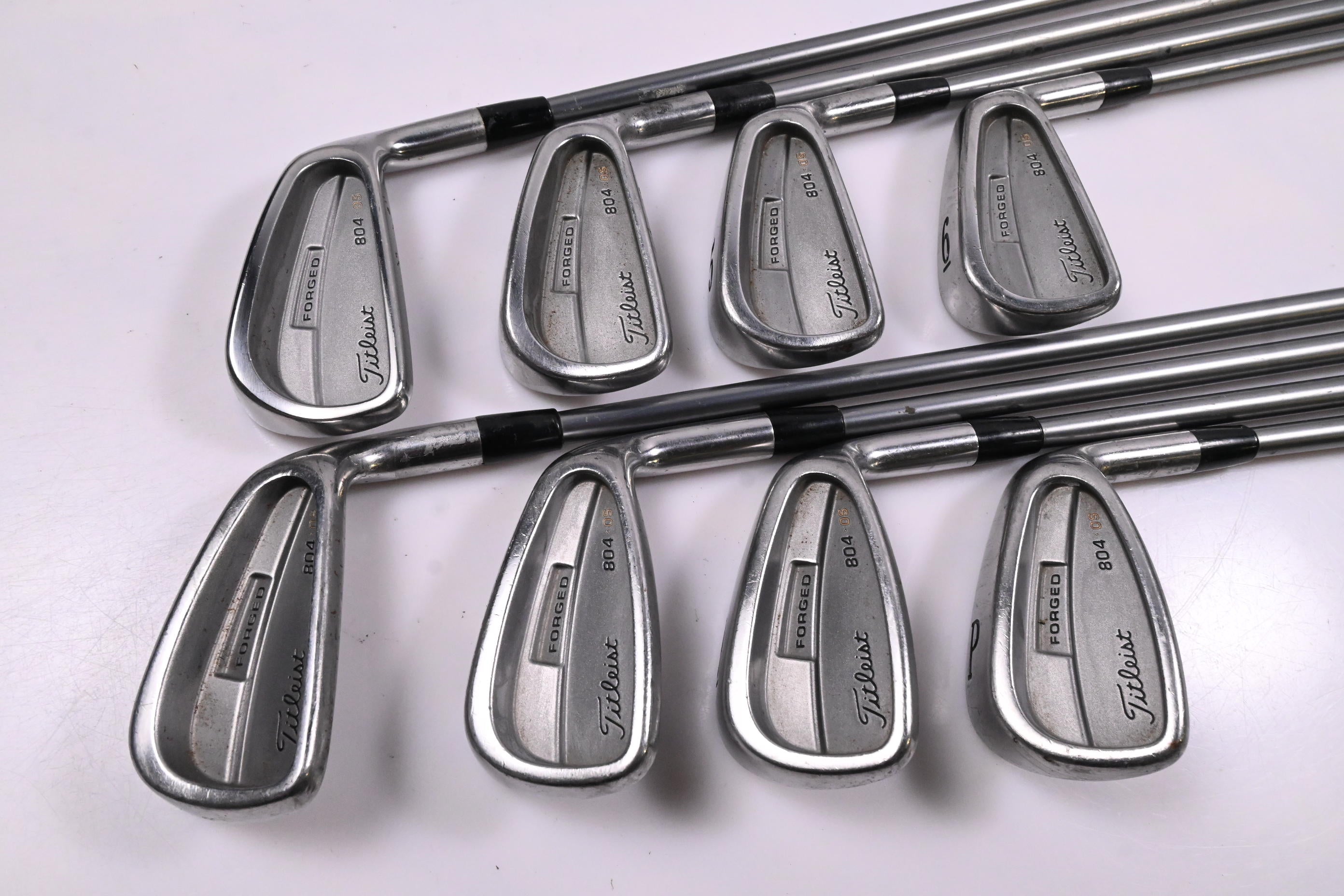 Titleist 804.OS Irons / 3-PW / Regular Flex Titleist 3980 Shafts