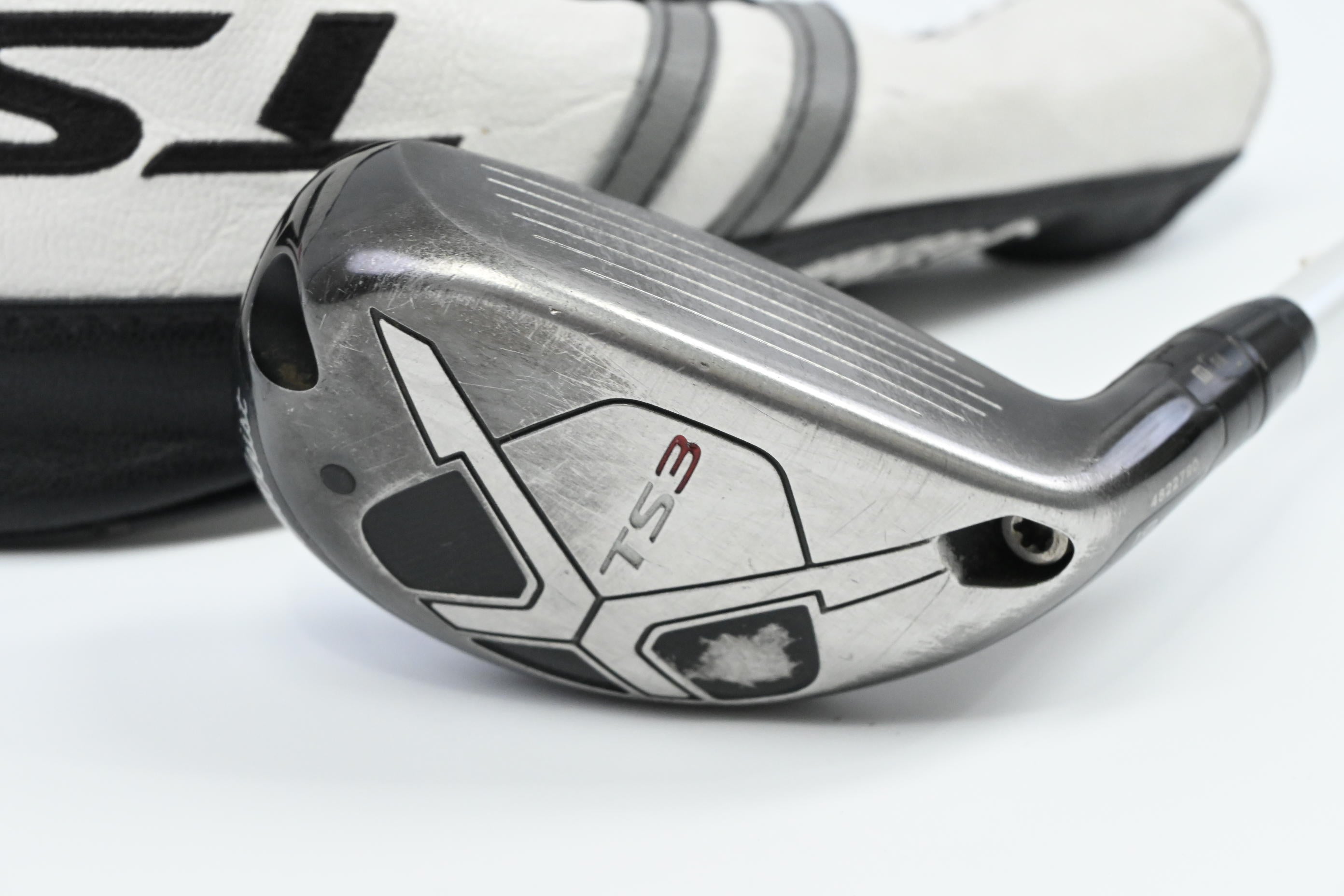 Titleist TS3 #3 Hybrid / 19 Degree / Stiff Flex Aldila Rogue 110 MSI 85 Shaft