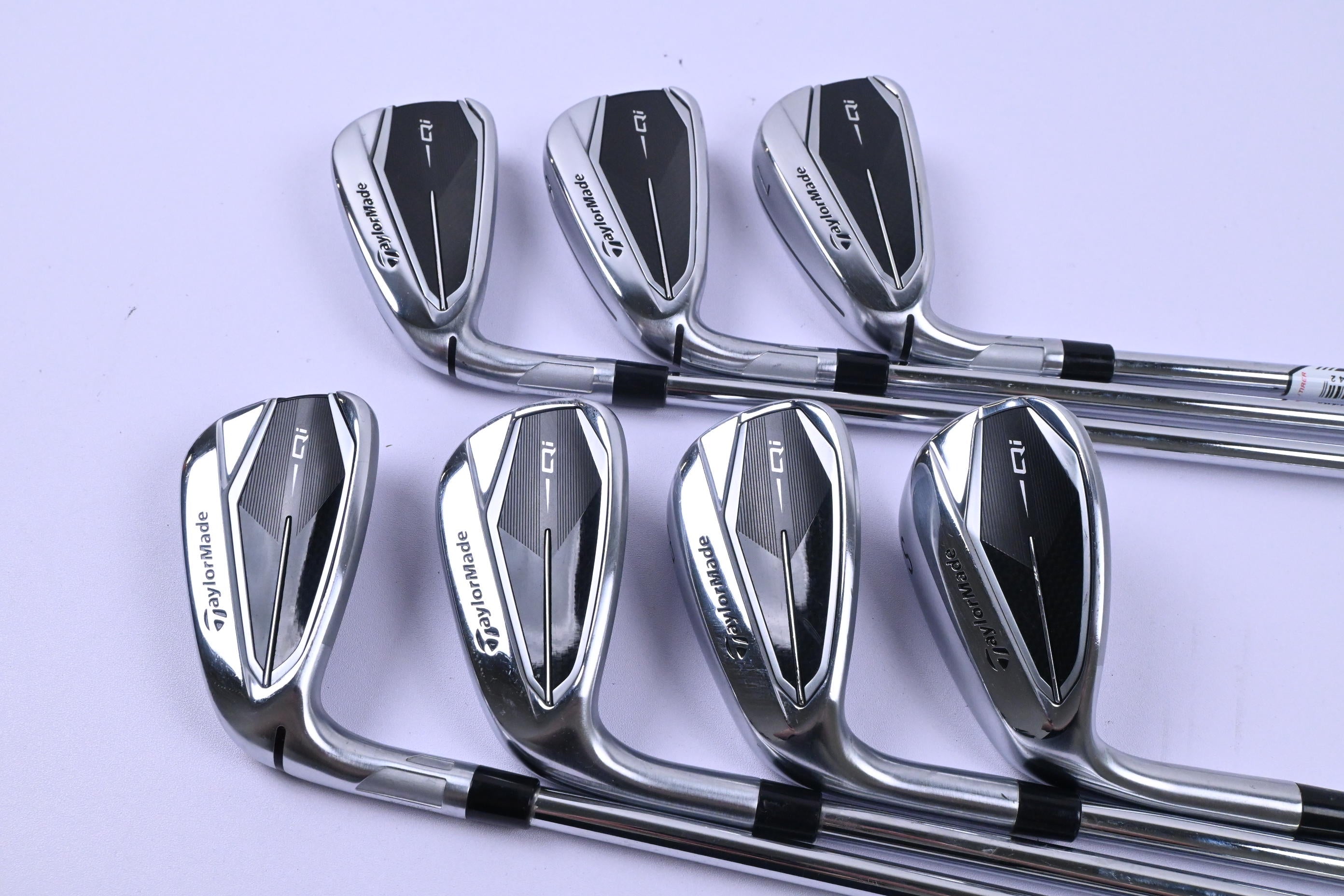 Left Hand Taylormade Qi Irons / 5-PW+SW / Regular Flex KBS MAX MT 85 Shafts