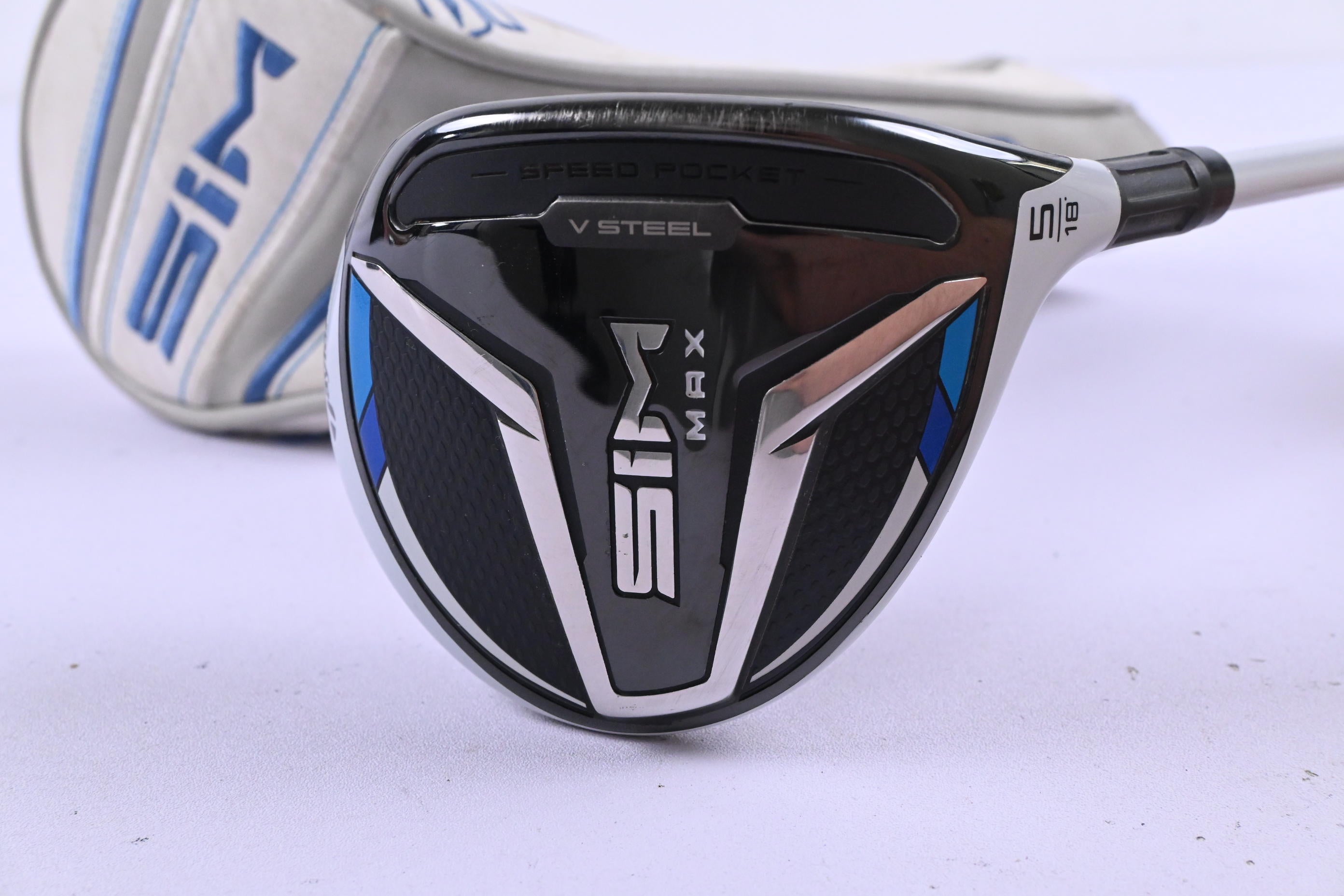 Ladies Taylormade SIM Max #5 Wood / 18 Degree / Ladies Flex Aldila NV 45 Shaft