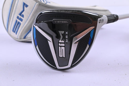 Ladies Taylormade SIM Max #5 Wood / 18 Degree / Ladies Flex Aldila NV 45 Shaft