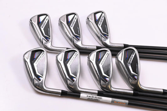 Left Hand Cobra Aerojet Irons / 5-PW+SW / Regular Flex KBS PGI 75 Shafts