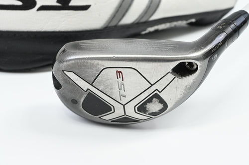 Titleist TS3 #3 Hybrid / 19 Degree / Stiff Flex Aldila Rogue 110 MSI 85 Shaft