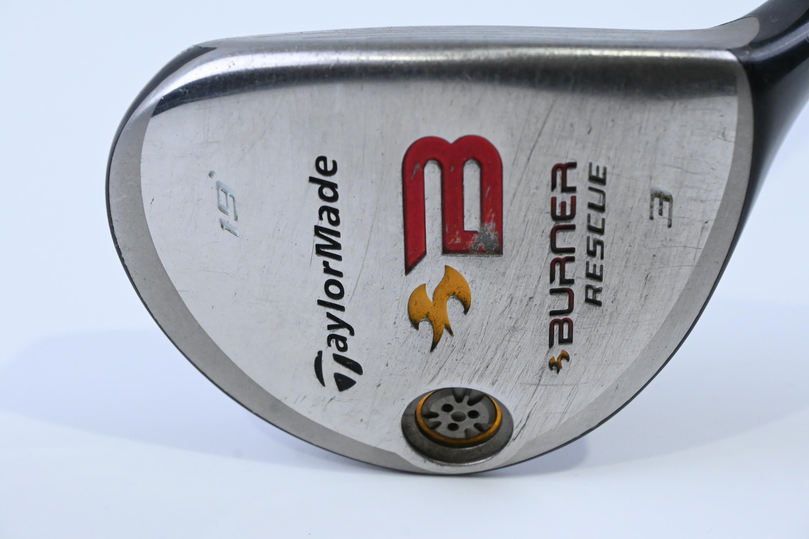Taylormade Burner 2008 #3 Hybrid / 19 Degree / Regular Flex Taylormade Reax 60