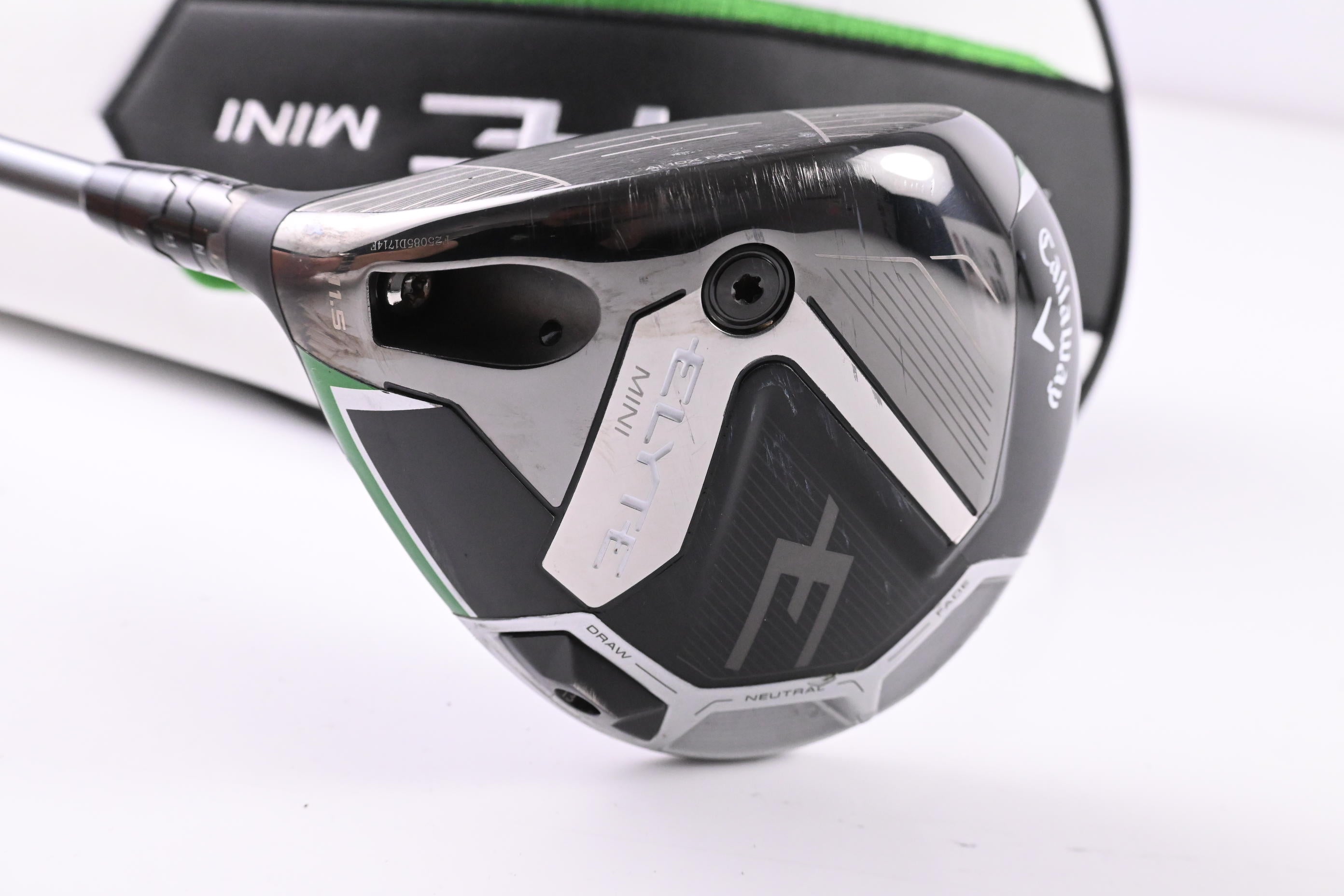 Left Hand Callaway Elyte Mini Driver / 11.5 Degree / Regular Flex Denali 50