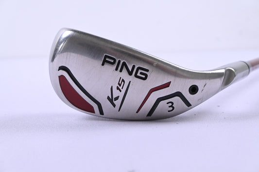 Ping K15 #3 Hybrid / 20 Degree / Regular Flex Ping TFC 149 H Shaft
