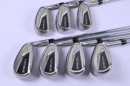 Taylormade Stealth HD Irons / 5-PW+SW / Regular Flex KBS MAX MT 85 Shafts
