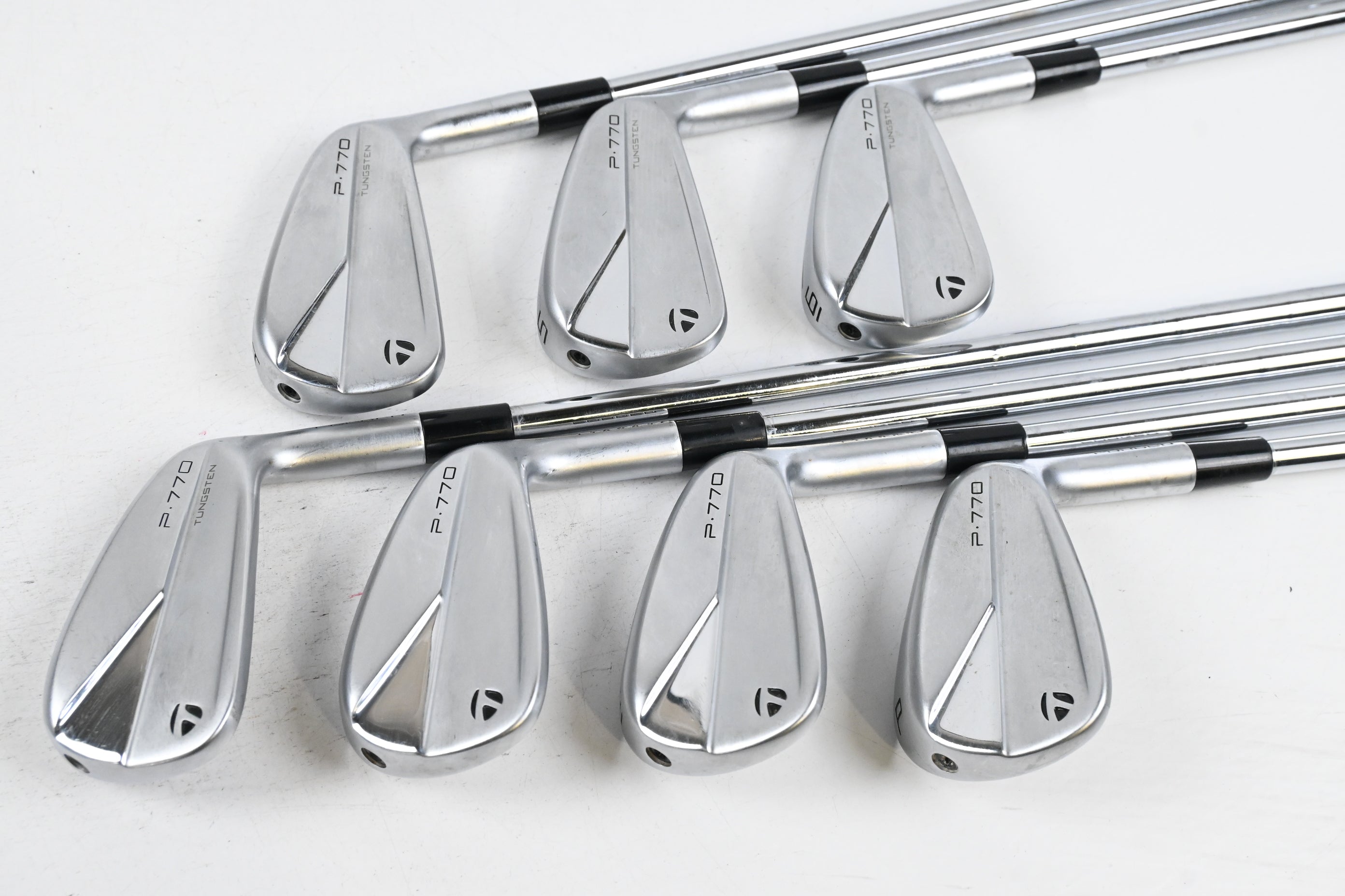 Taylormade P770 2023 Irons / 4-PW / Stiff Flex KBS Tour Steel Shafts